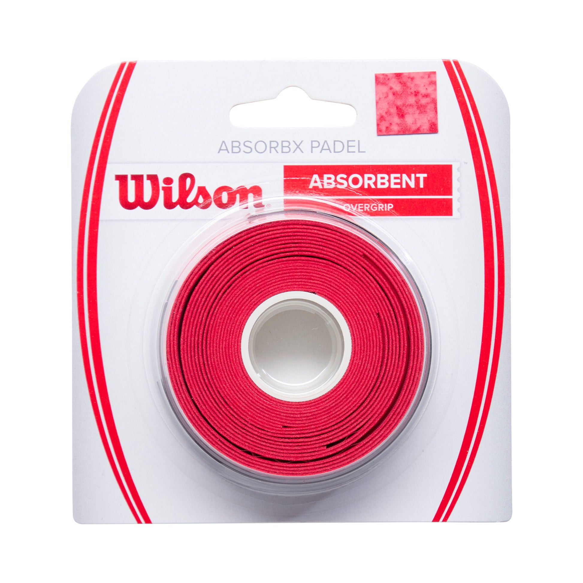 Wilson Pro Overgrip Pakke med 3 - rød