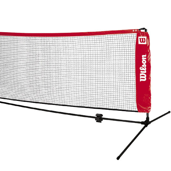 Wilson EZ Tennisnet 6,10m-Sort,Rød
