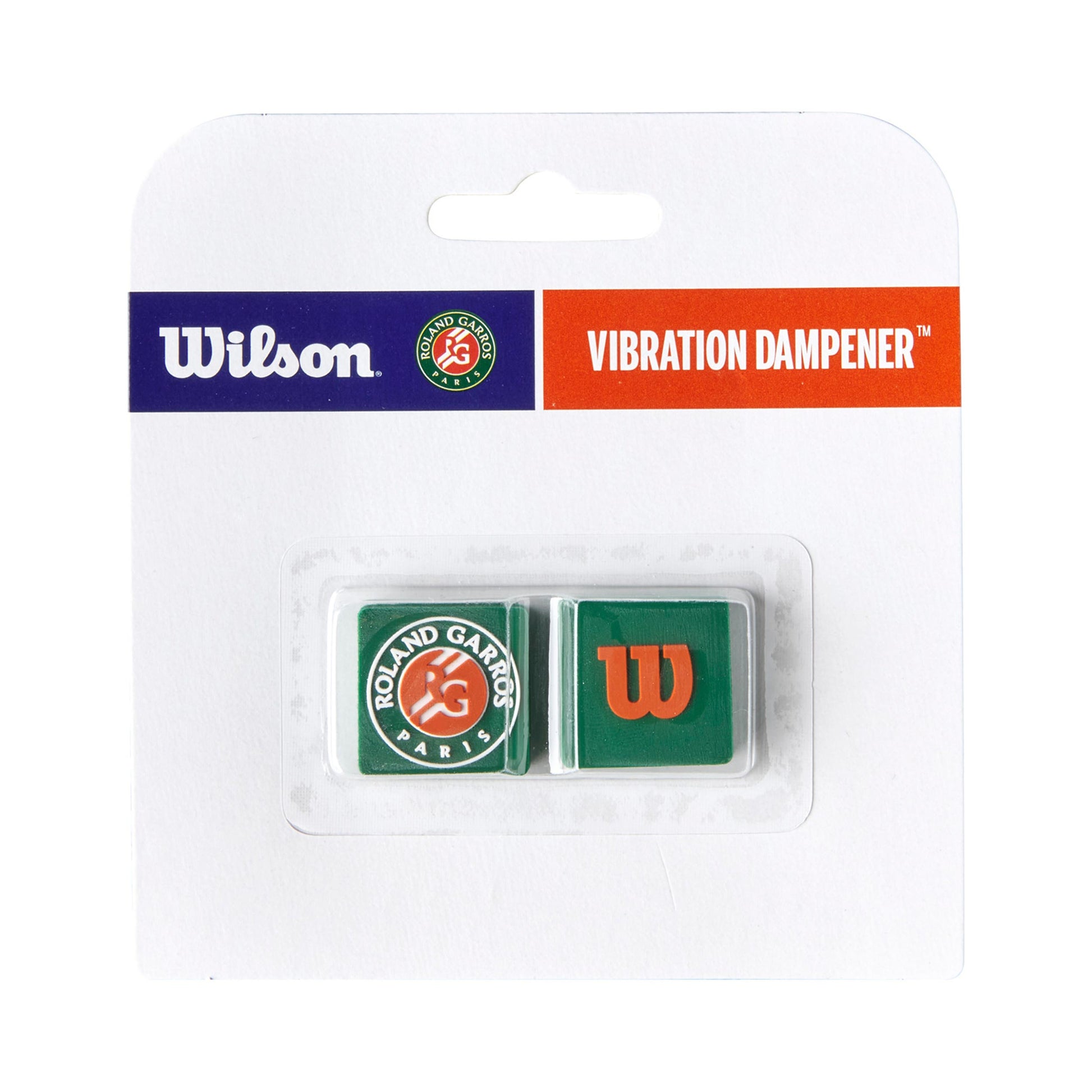 Wilson Roland Garros 2025 Dæmper Pakke Med 2-Grøn,Rød