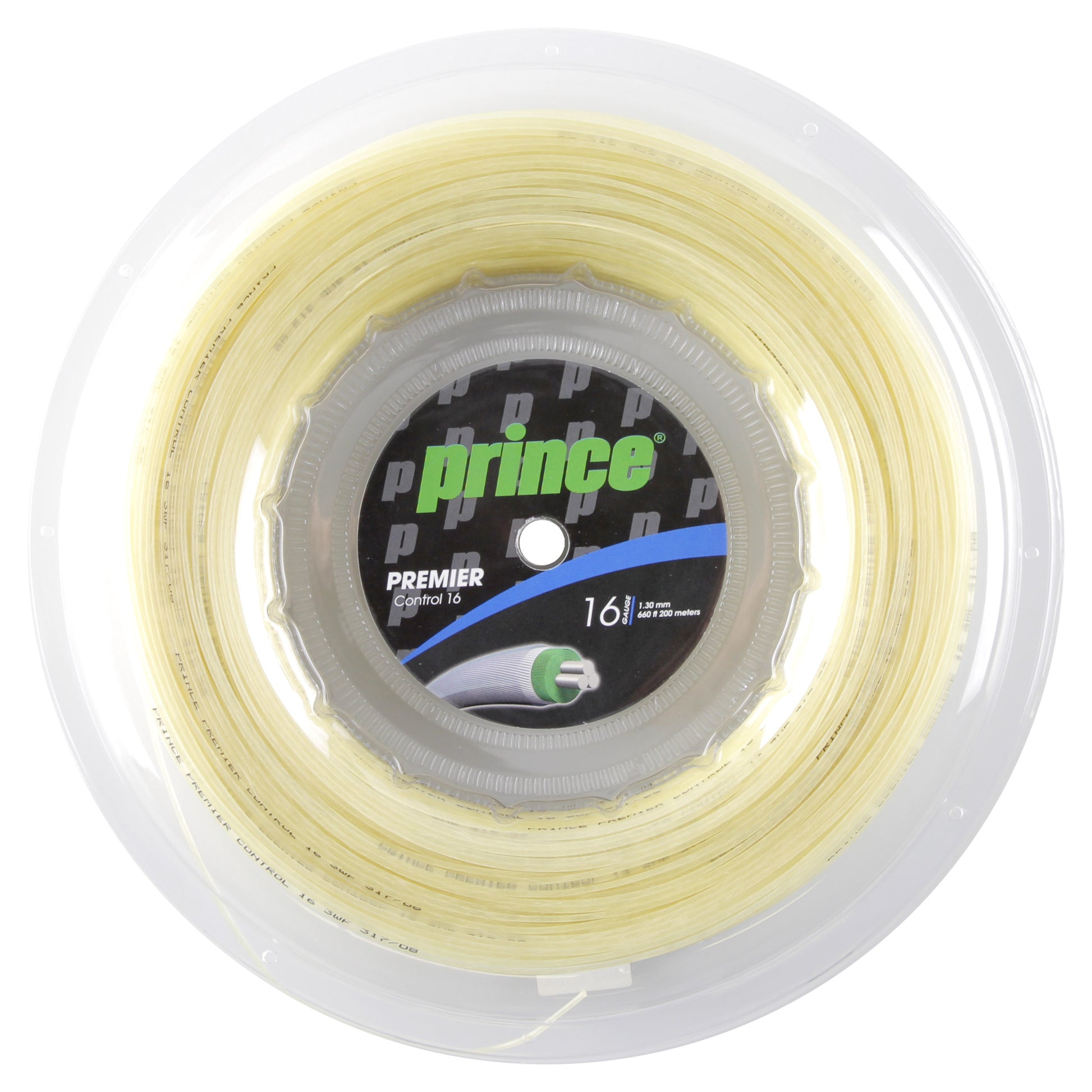Prince Premier  Premier Control Strenge, rulle 200m - naturfarvet