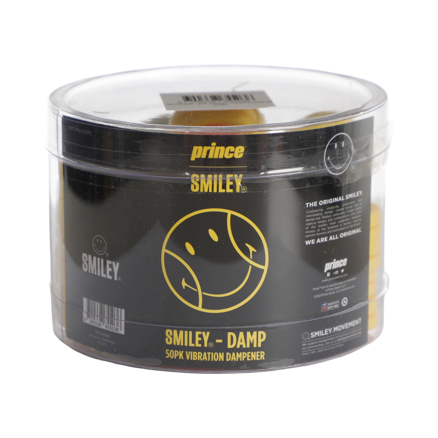 Prince Smiley Dæmper Boks med 48