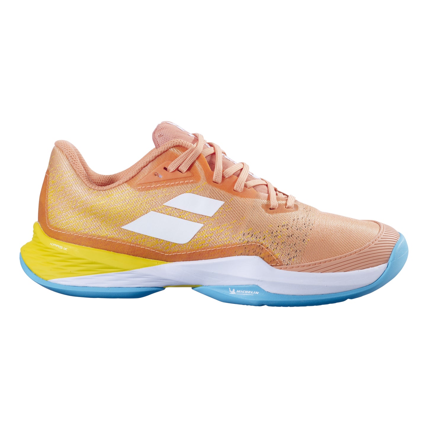 Babolat Jet Mach 3 Allcourt-sko Damer - apricot, gul