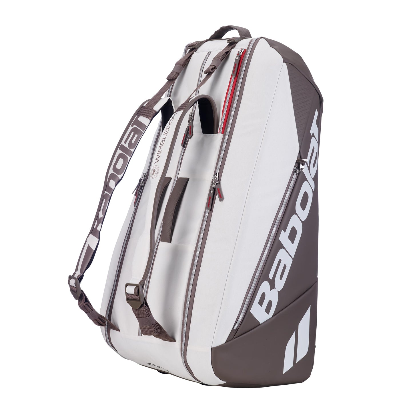 Babolat Pure Drive RH 9 Wimbledon Ketchertaske 9 - hvid
