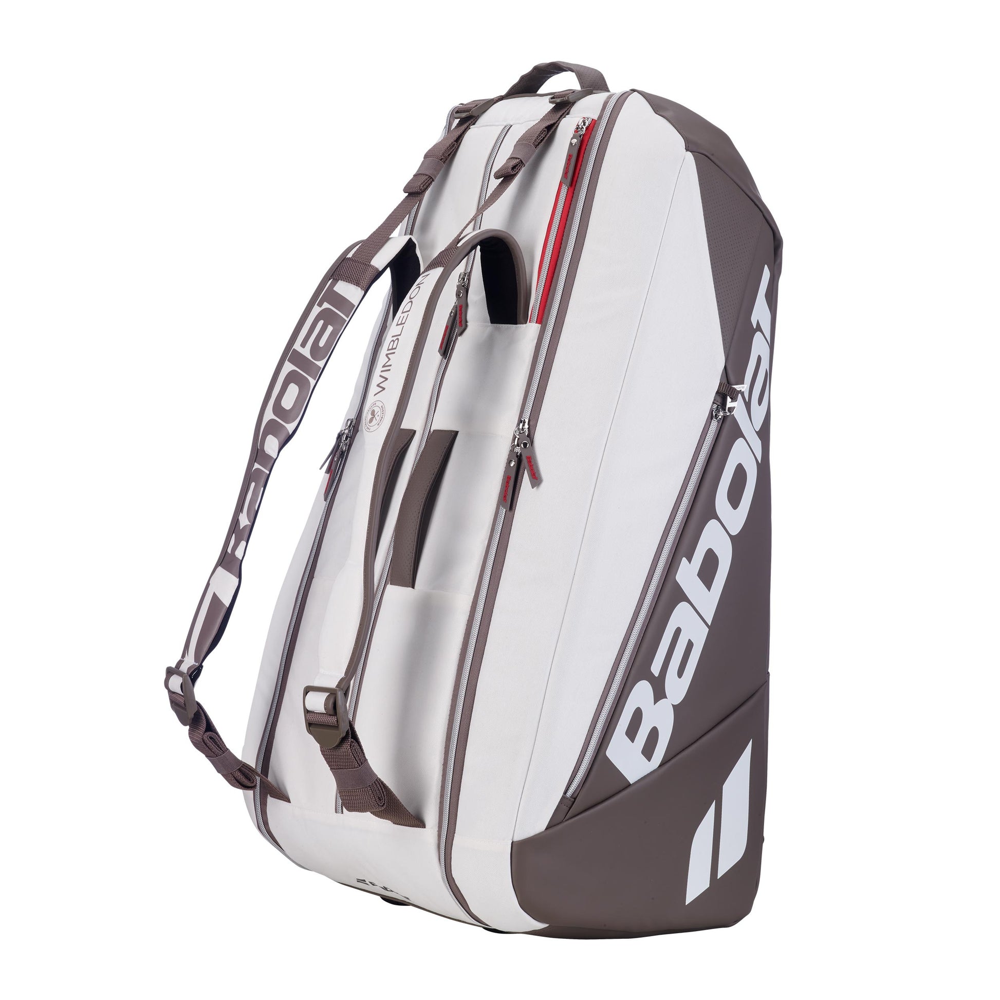 Babolat Pure Drive RH 9 Wimbledon Ketchertaske 9 - hvid
