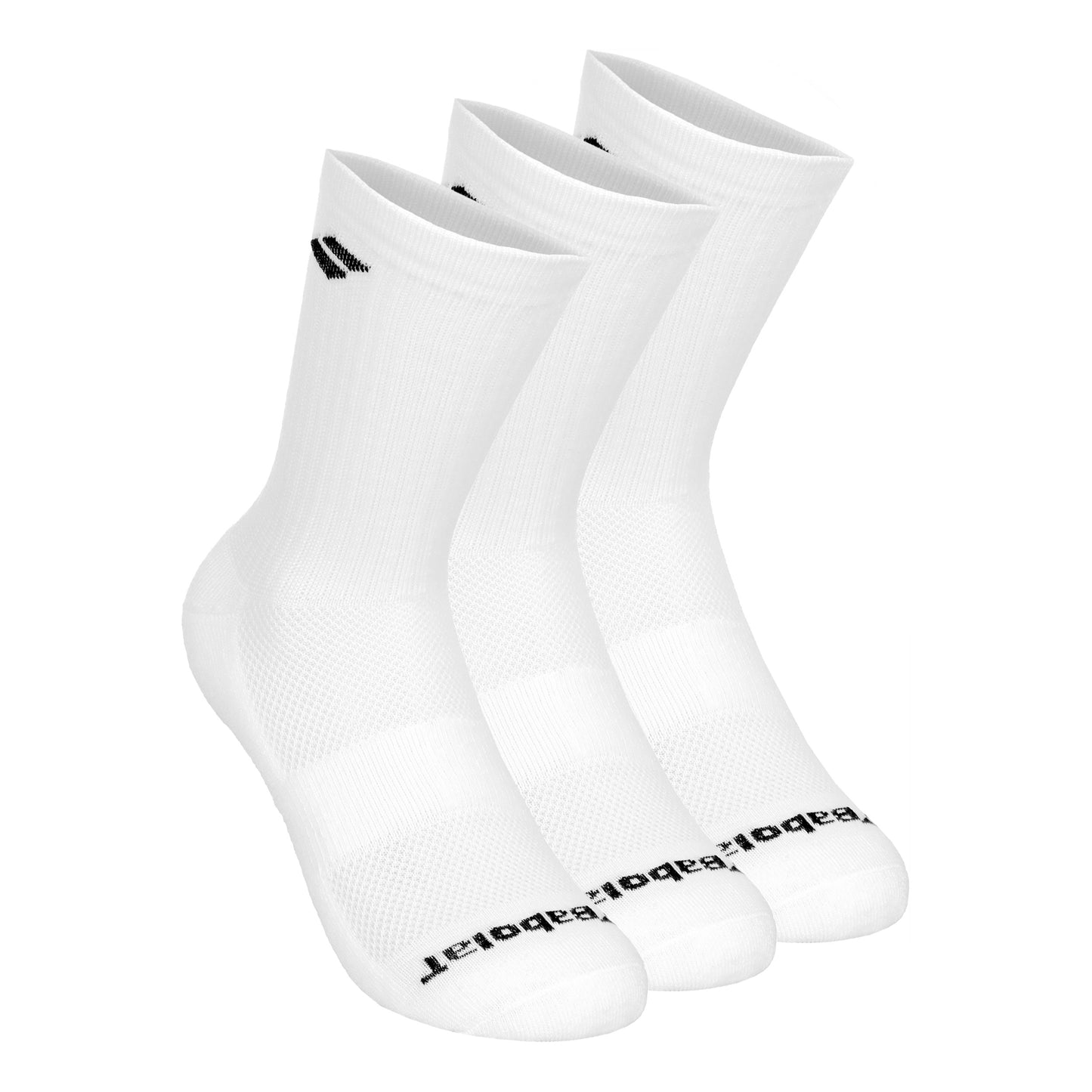 Babolat Tennissokker Pakke med 3 Unisex - hvid, sort