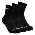 Tennissokker Pakke med 3 Unisex - sort, hvid