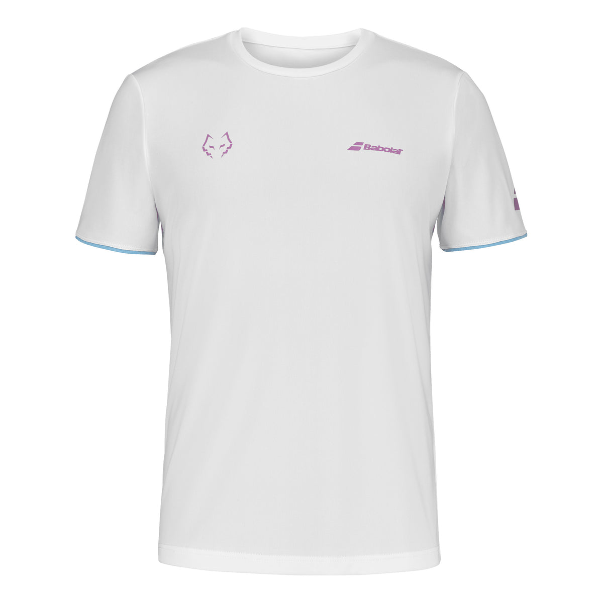 Babolat Crew Lebron T-shirt Herrer - hvid,