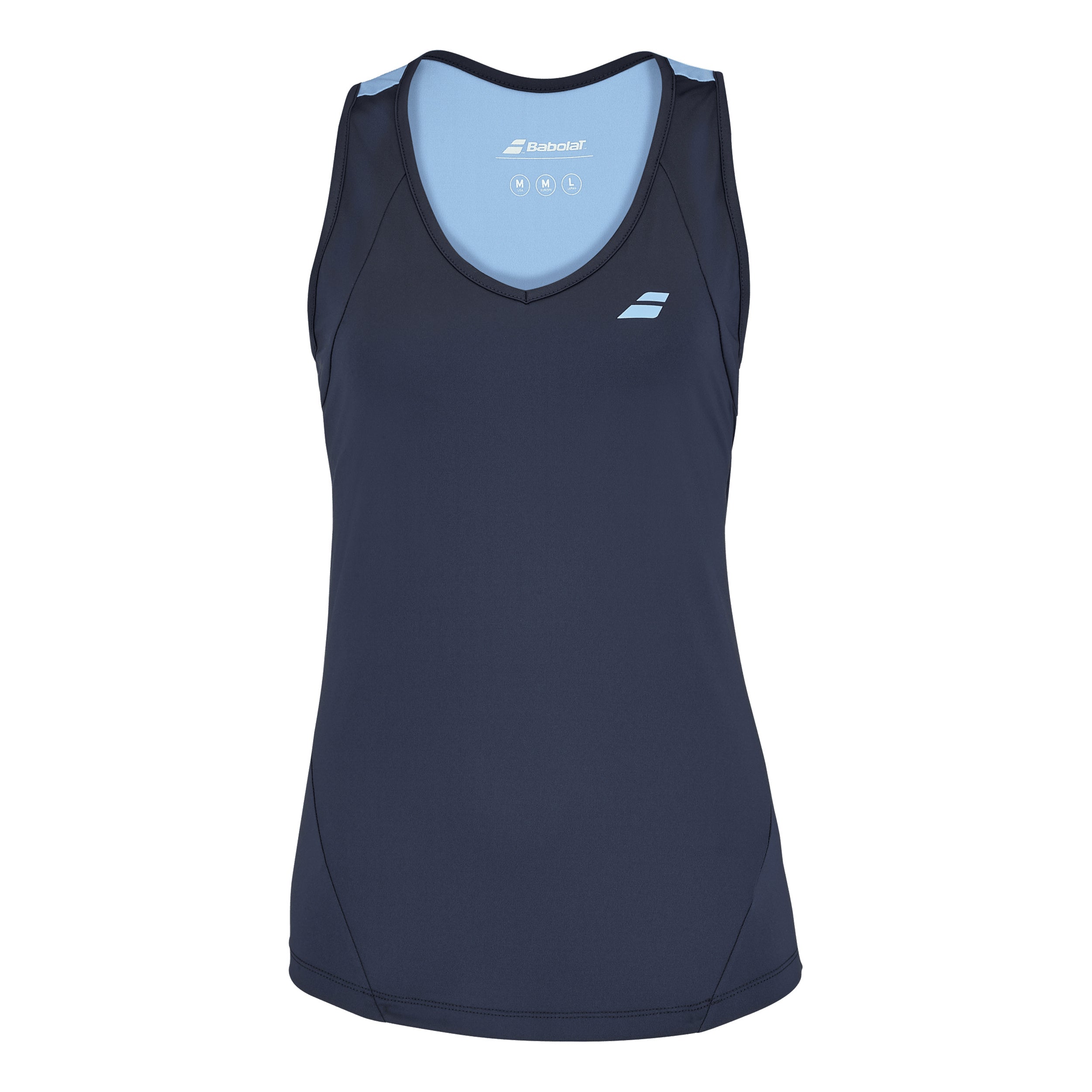 Babolat Drive Tanktop Damer-Mørkeblå,Blå