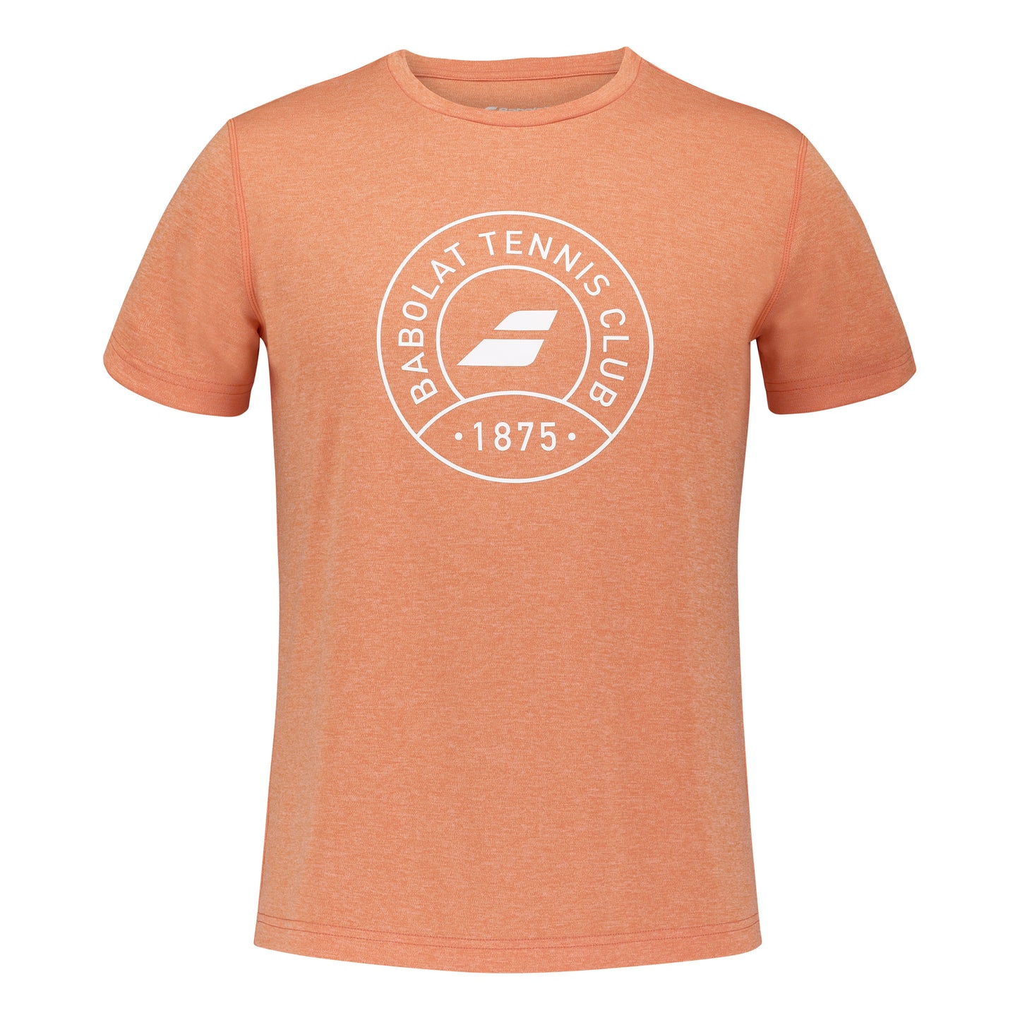 Babolat Exercise Graphic T-shirt Herrer-Orange,Hvid