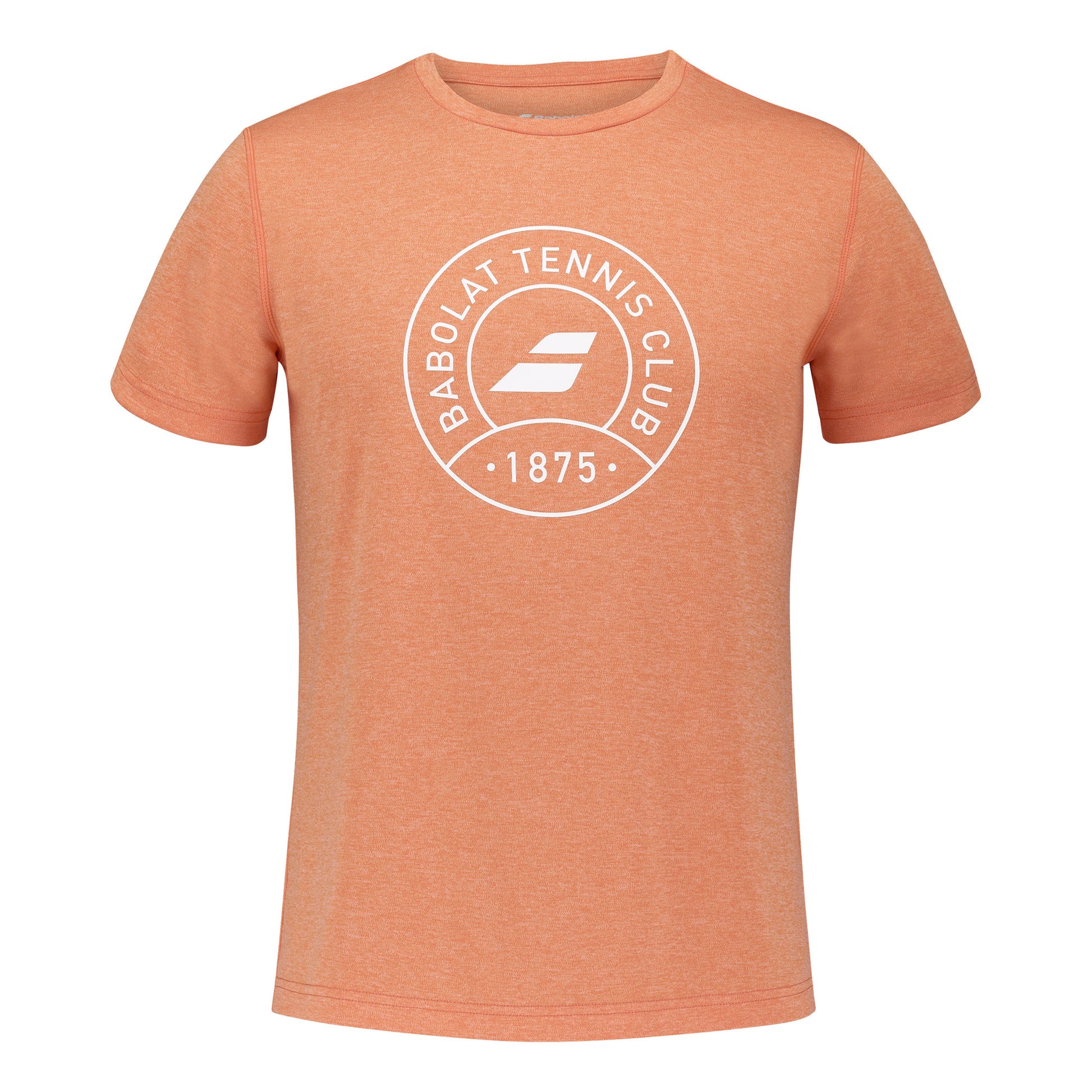 Babolat Exercise Graphic T-shirt Herrer-Orange,Hvid