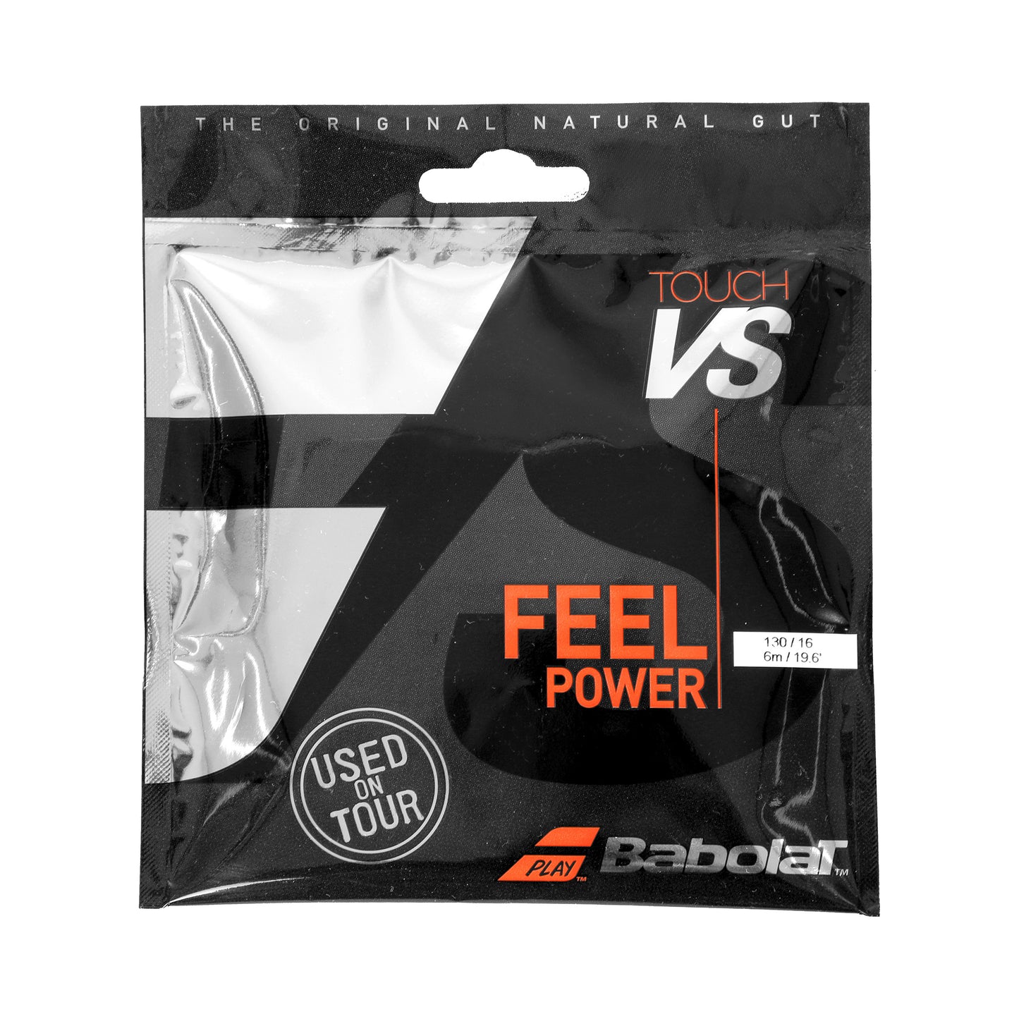Babolat Touch VS (Halfset) Strengesæt 6m-Naturfarvet