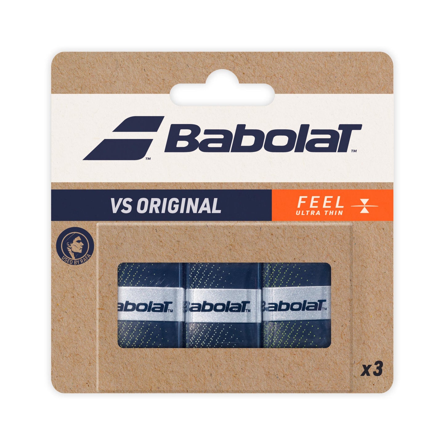 Babolat VS Grip Original Pakke Med 3-Sort