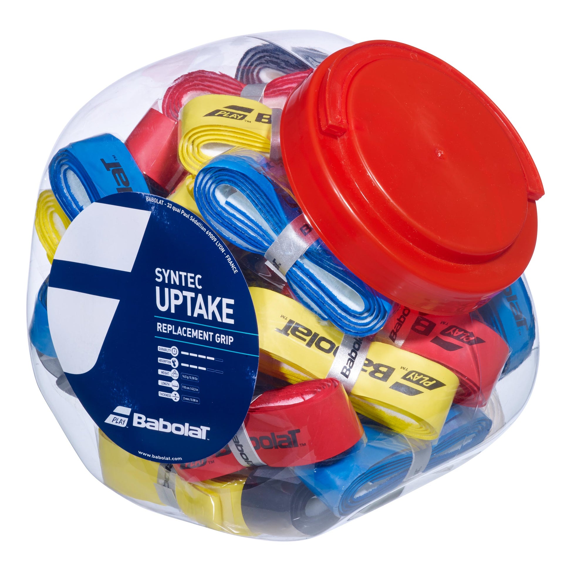 Babolat Syntec Uptake Pakke Med 30-Flerfarvet