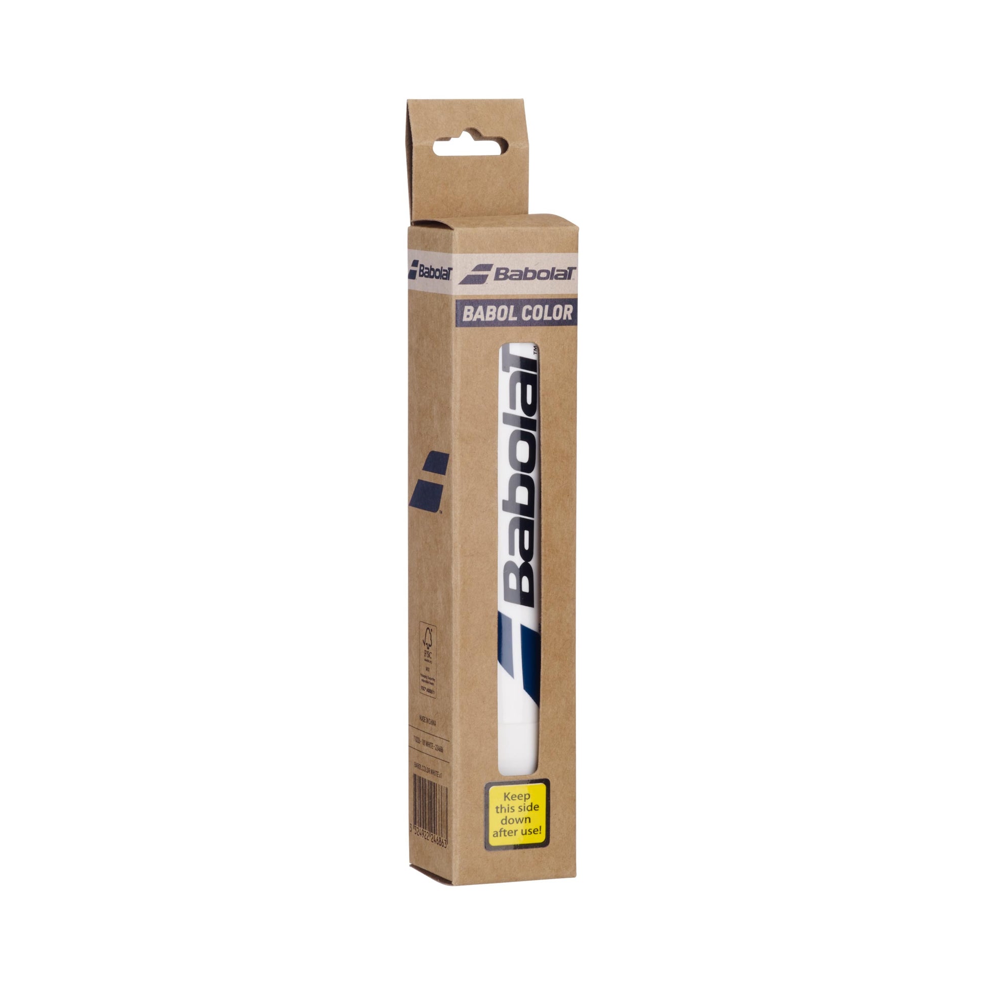 Babolat Color Logopen - hvid