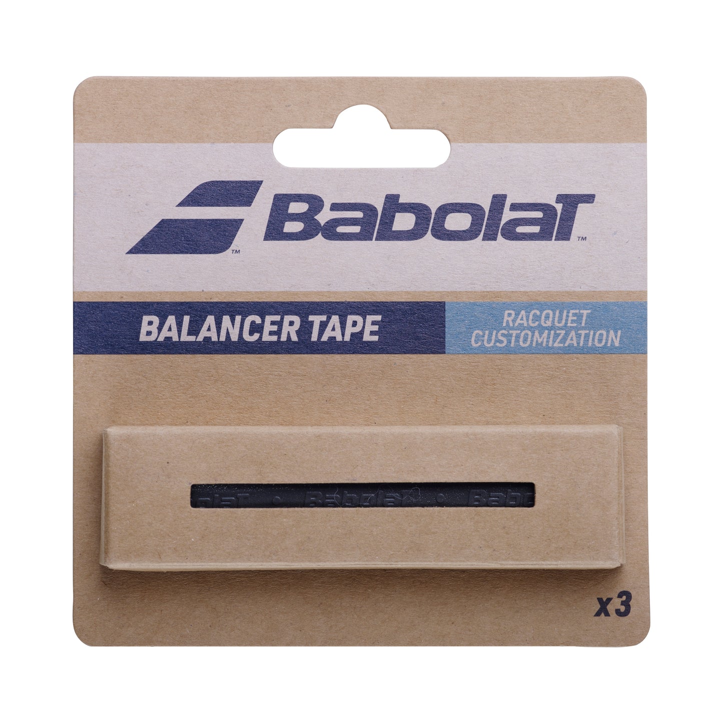 Babolat Balancer Tape 3x3 Blybånd-Sort