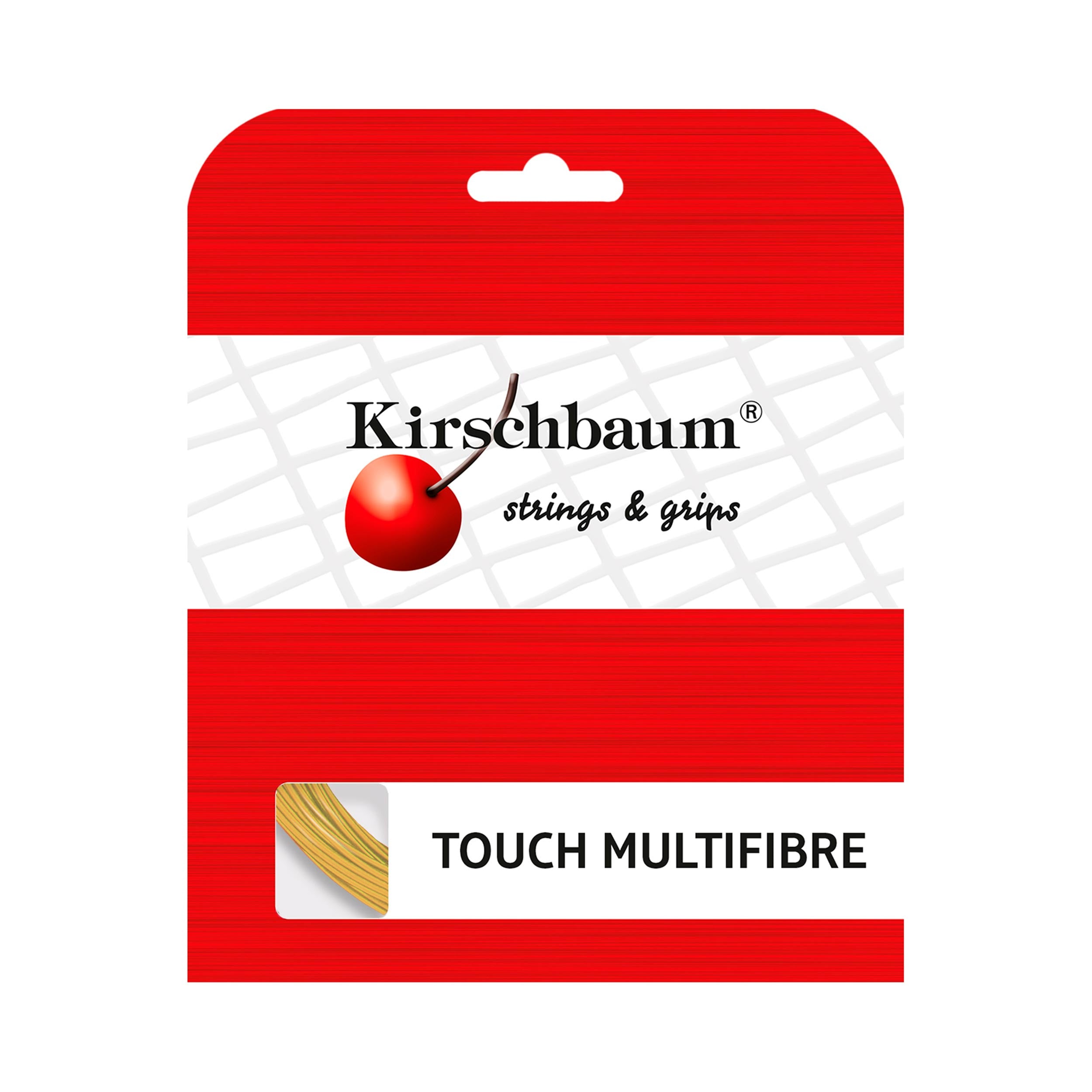 Kirschbaum Touch Multifibre Strengesæt 12m-Gul