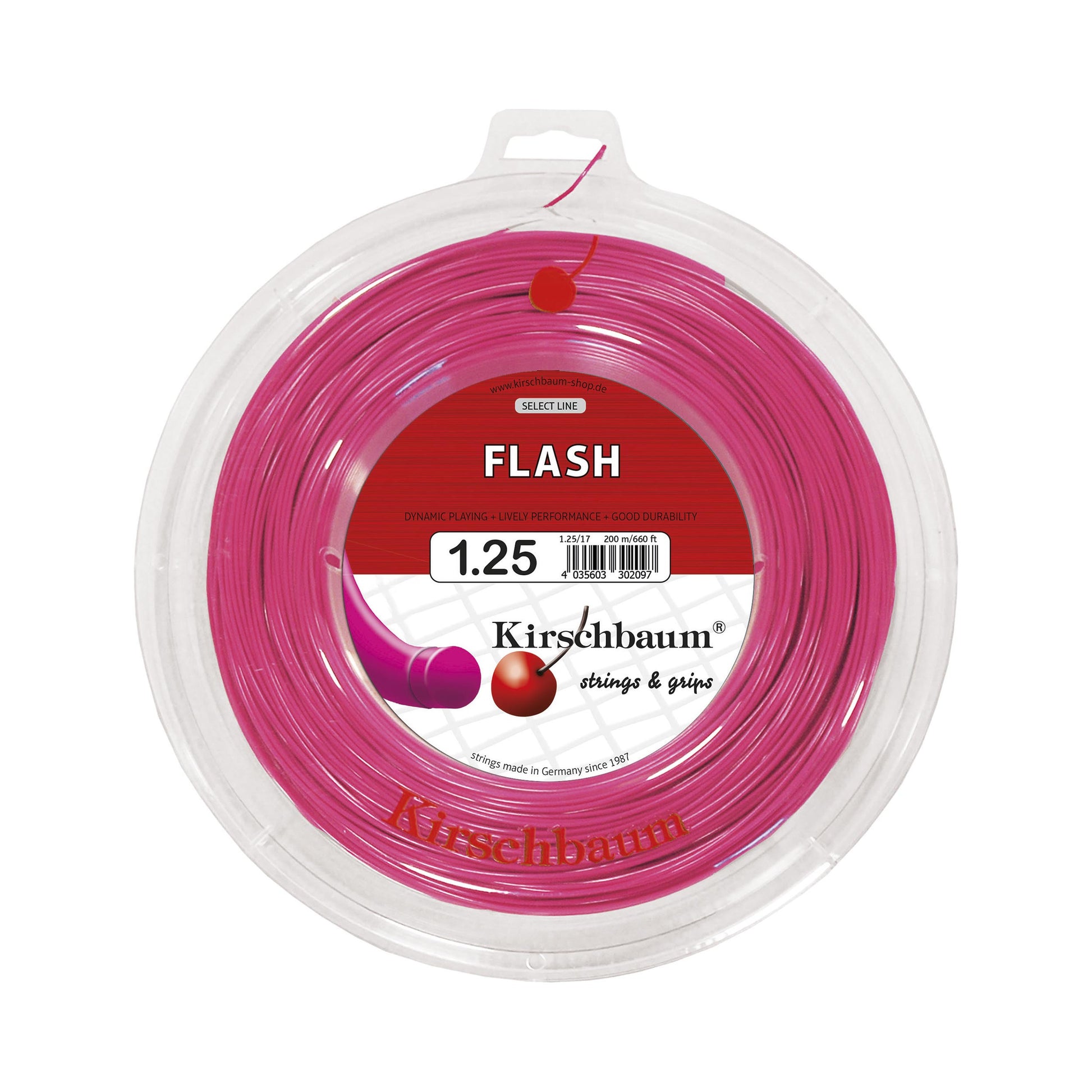 Kirschbaum Flash Strenge,Rulle 200m-Pink