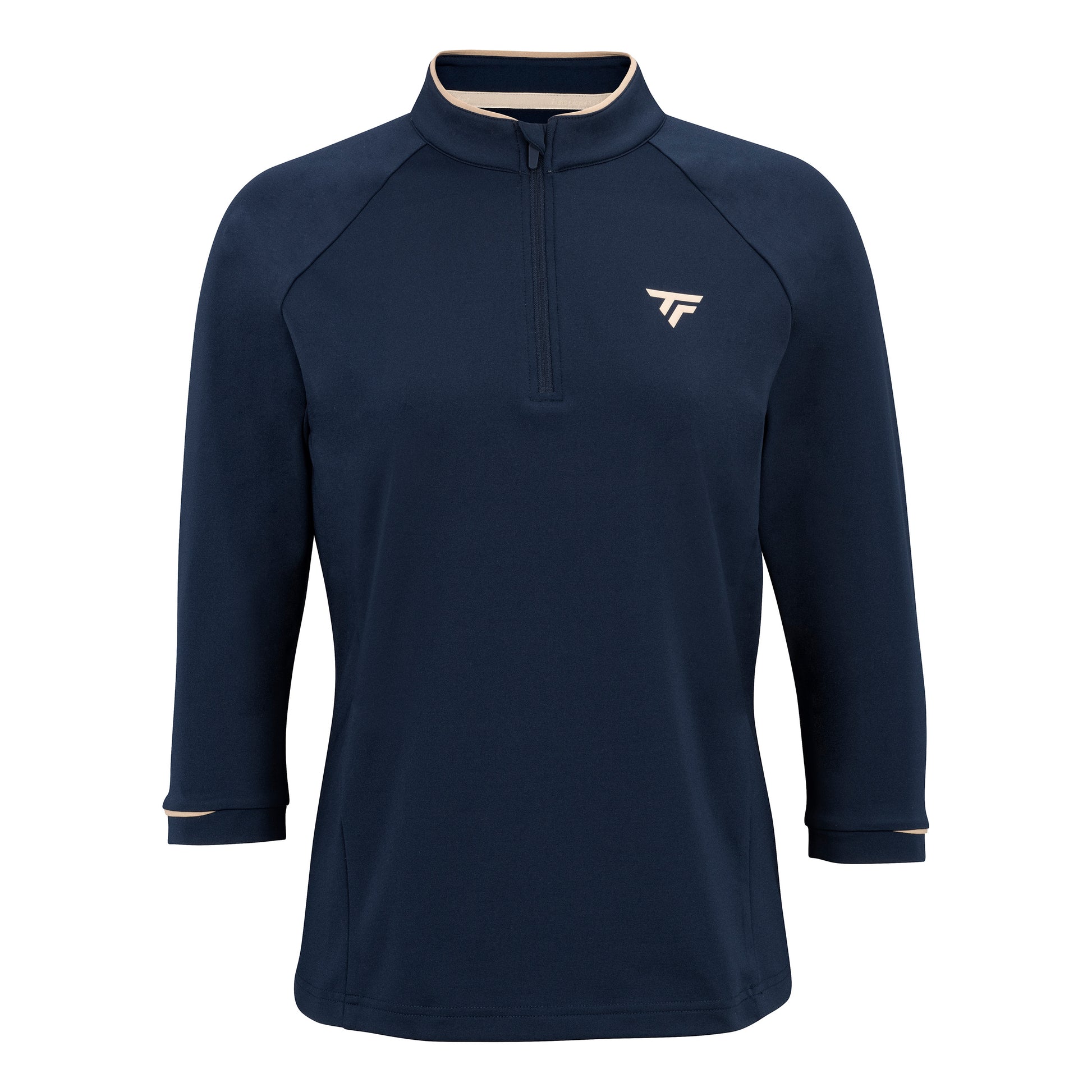 Tecnifibre Thermozip 3/4 Shirt, langærmet Damer - mørkeblå