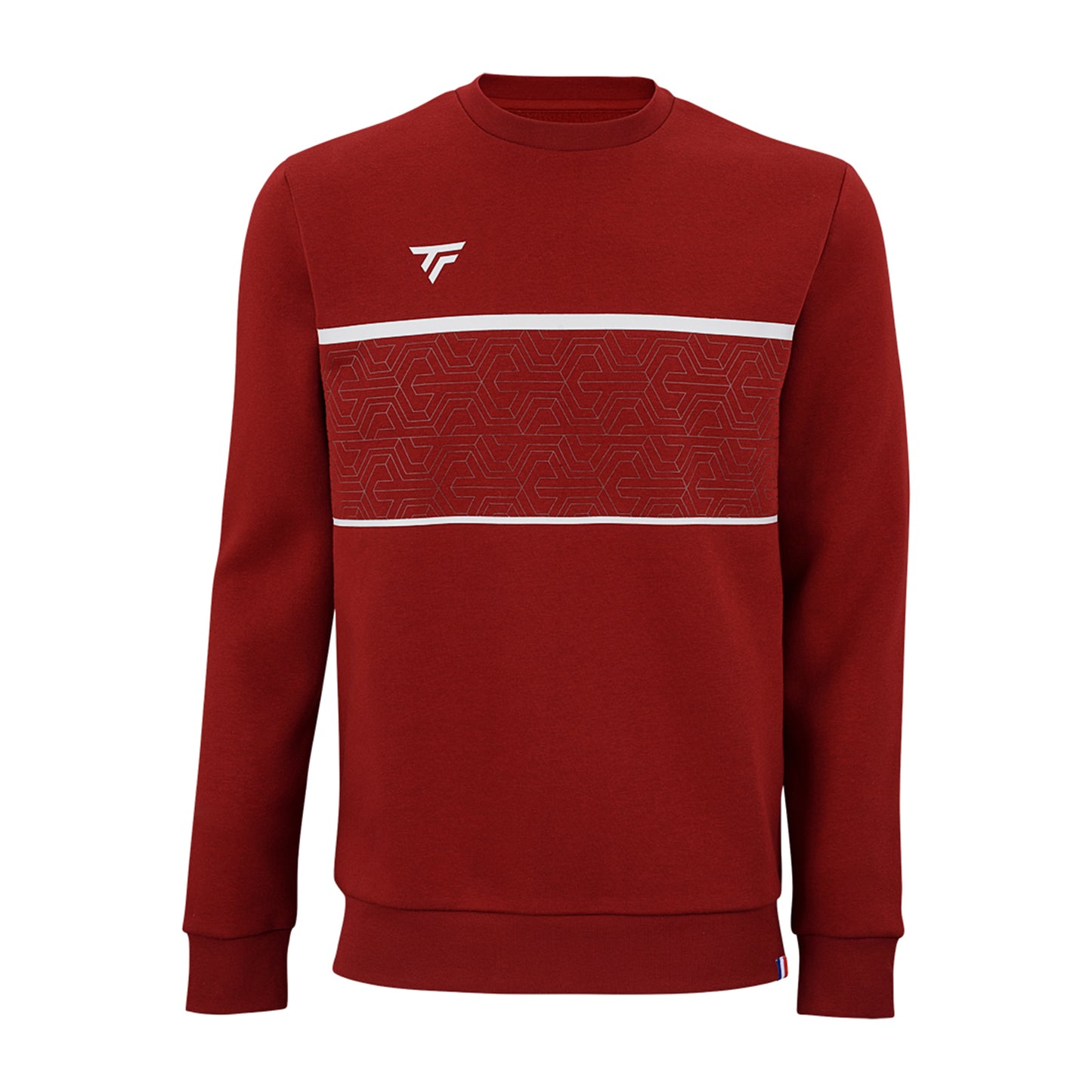 Tecnifibre Team Sweatshirt Herrer-Mørkerød