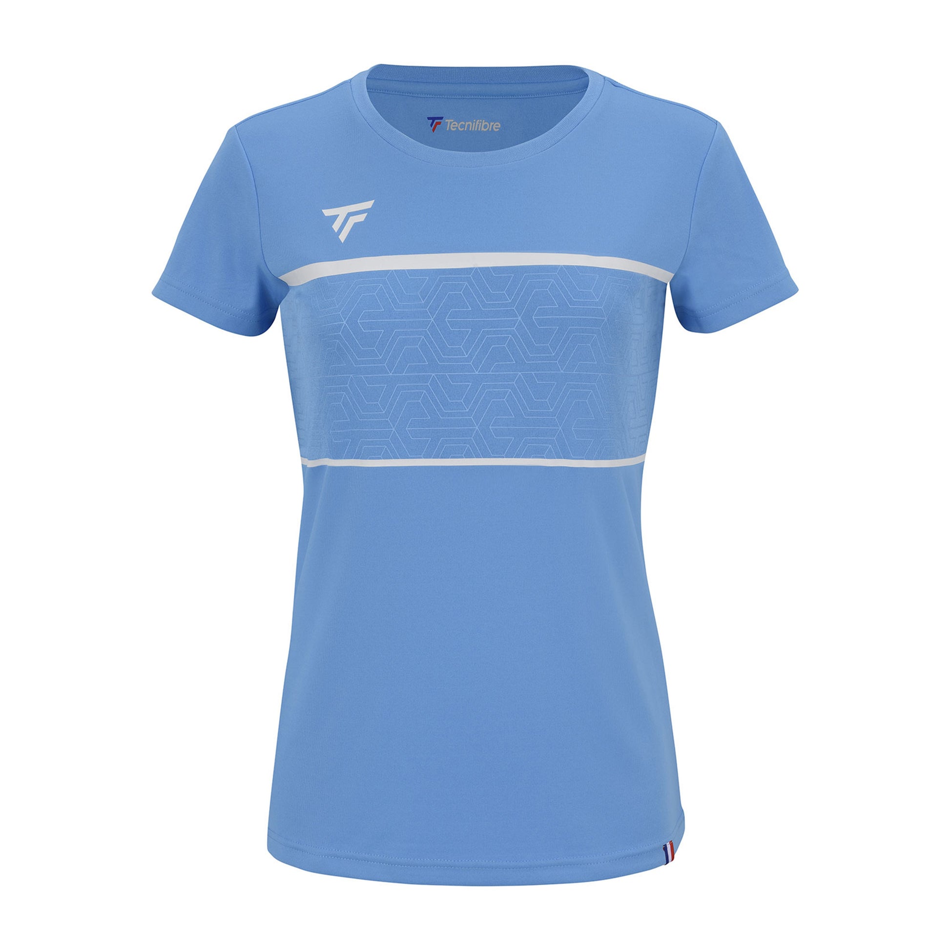 Tecnifibre Team Tech T-shirt Damer-Lyseblå