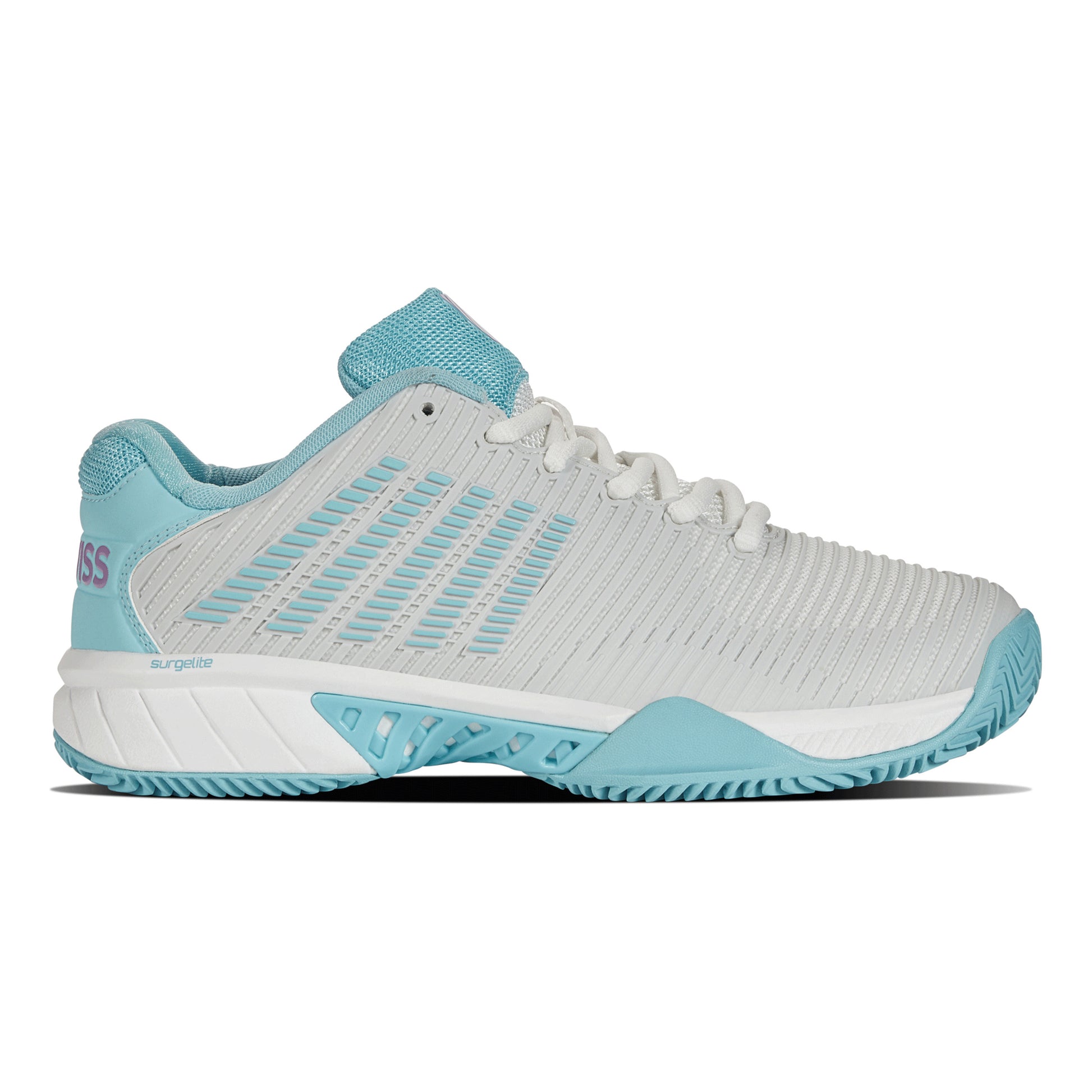 K-Swiss Hypercourt Express 2 Grusbanesko Special Edition Damer - hvid, turkis