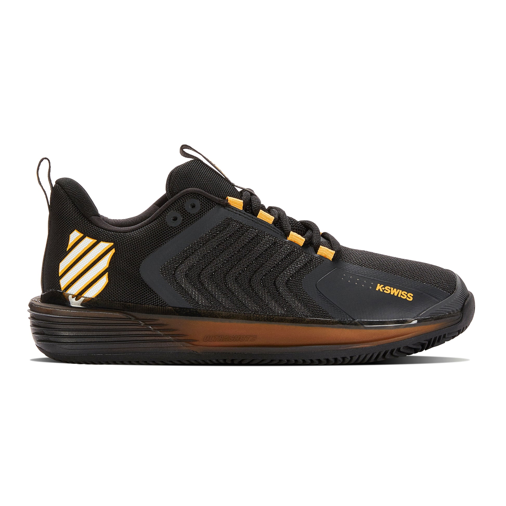 K-Swiss Ultrashot 3 Grusbanesko Herrer - sort, orange
