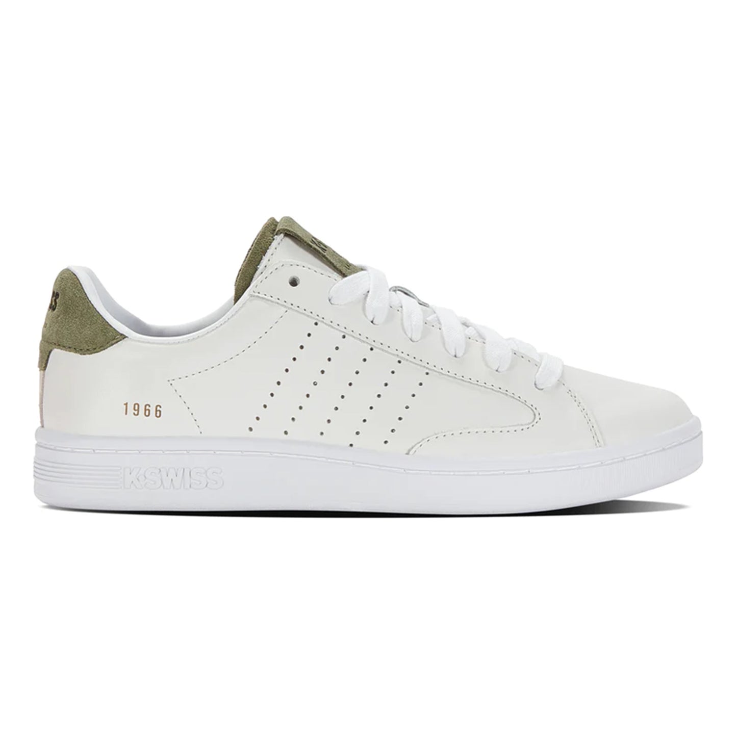 K-Swiss Lozan Klub LTH Fritidssko Herrer-hvid, oliven