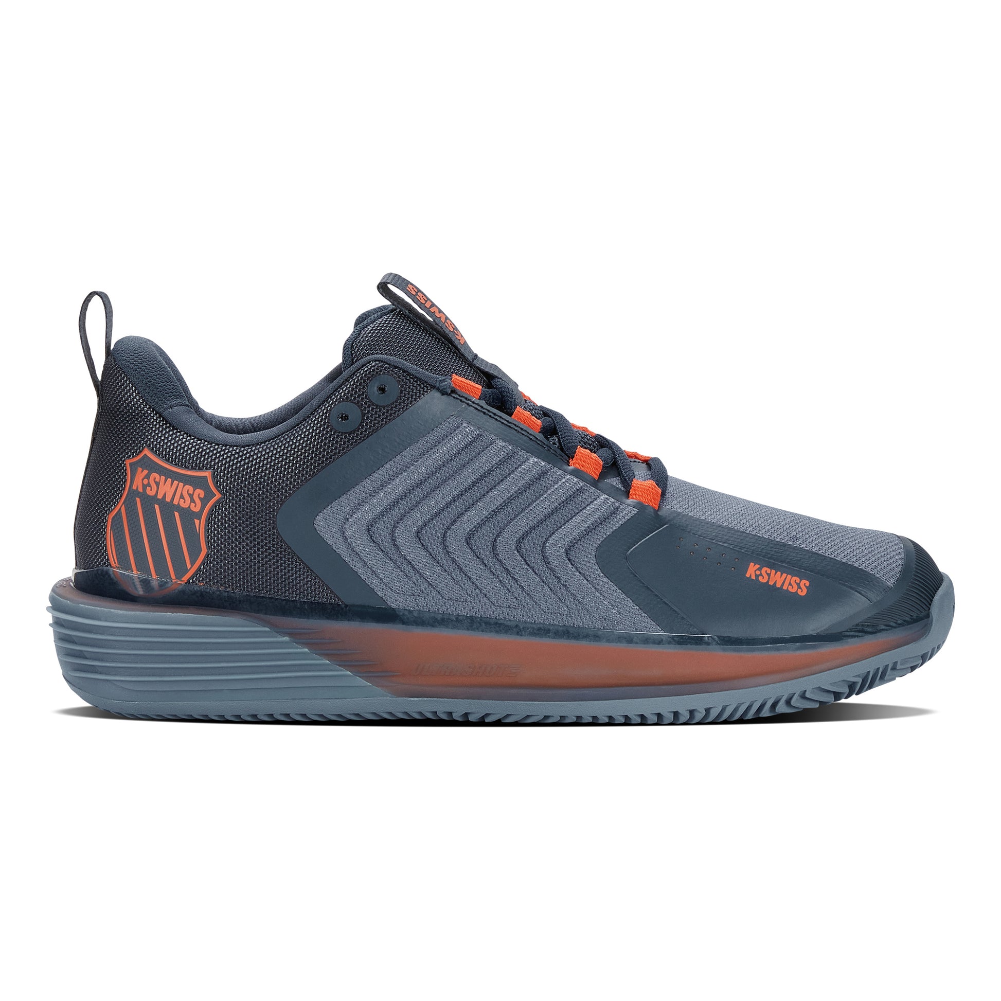 K-Swiss Ultrashot 3 Grusbanesko Herrer - blå-grå, orange