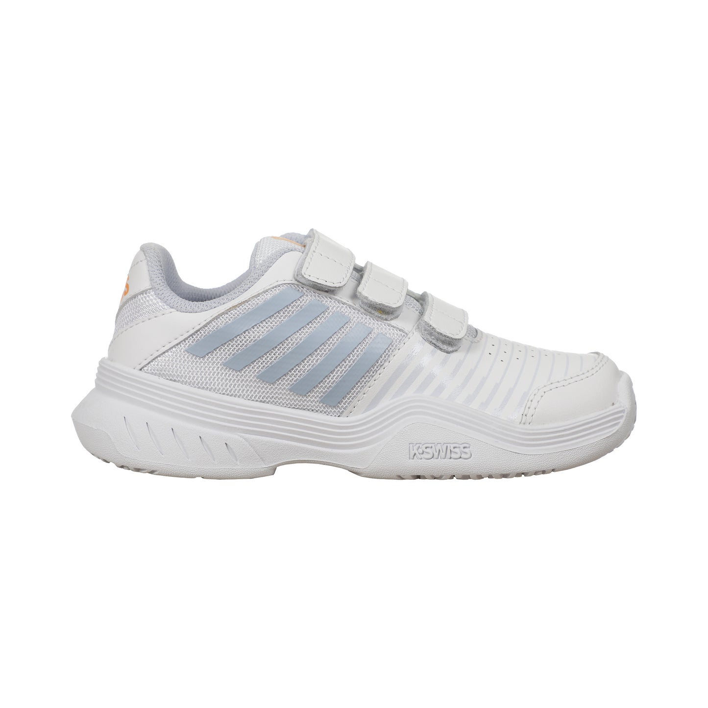 K-Swiss Court Express Strap Omni Allcourt-sko Børn-hvid