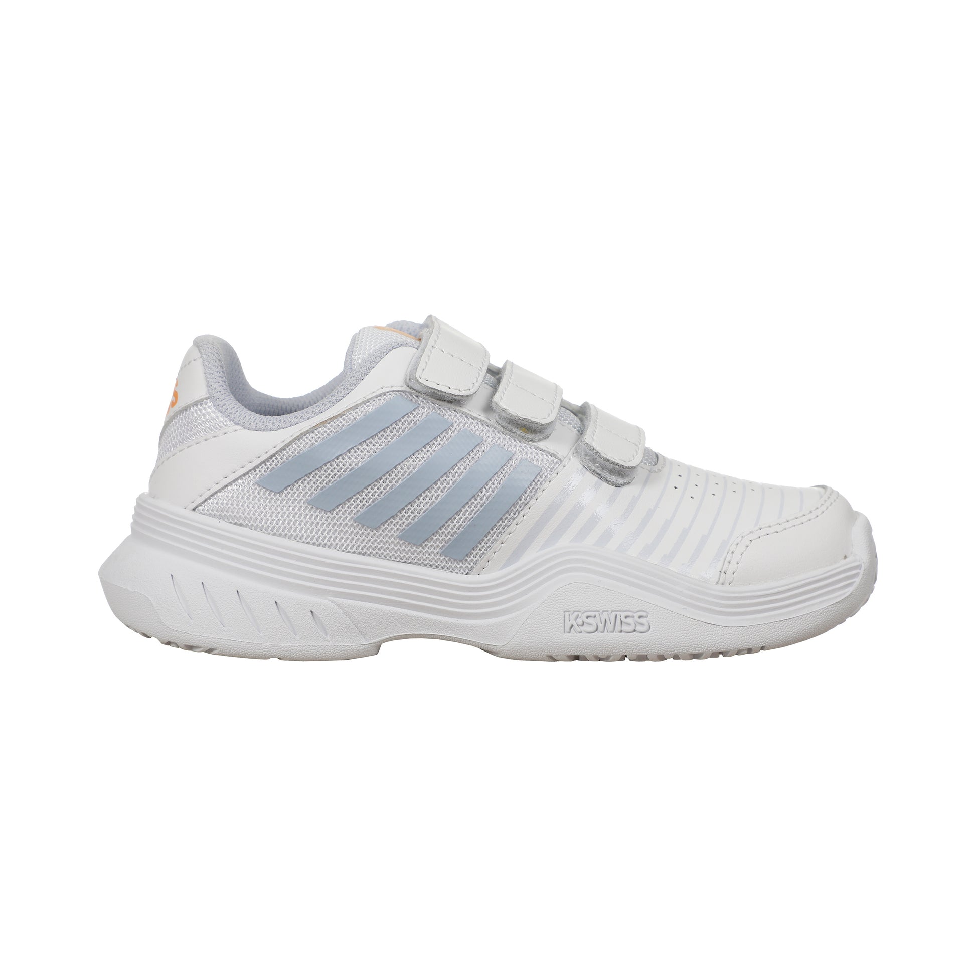 K-Swiss Court Express Strap Omni Allcourt-sko Børn-hvid