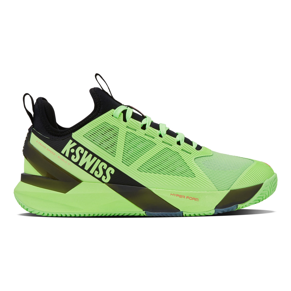 K-Swiss K-Frame Speed Rublo Grusbanesko Herrer-Neongrøn,Sort