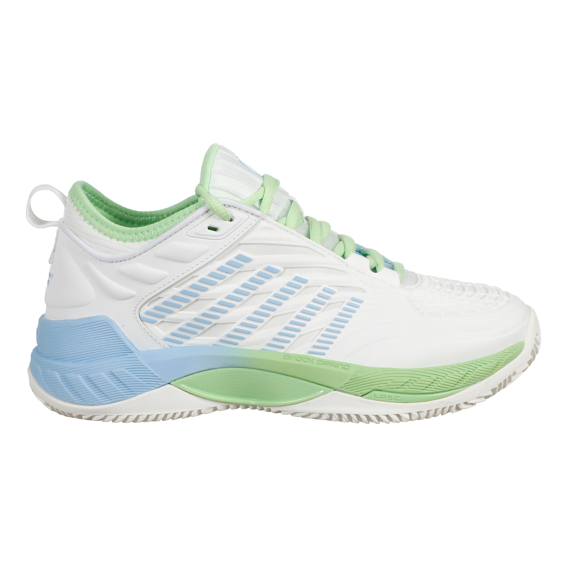 K-Swiss Hypercourt Supreme 2 Grusbanesko Damer - hvid, lysegrøn