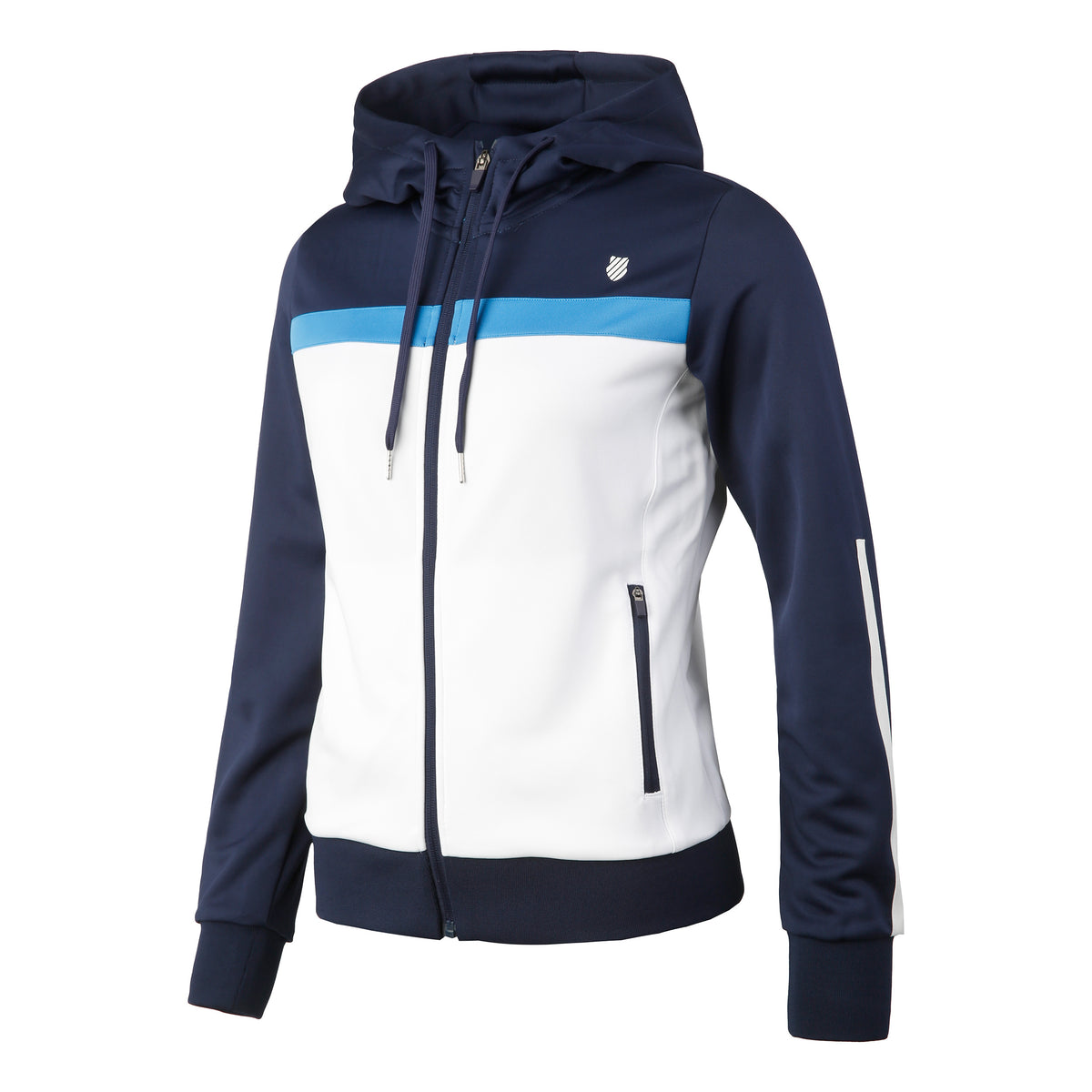 K-Swiss Core Team Tracksuit Træningsjakke Damer - mørkeblå, hvid