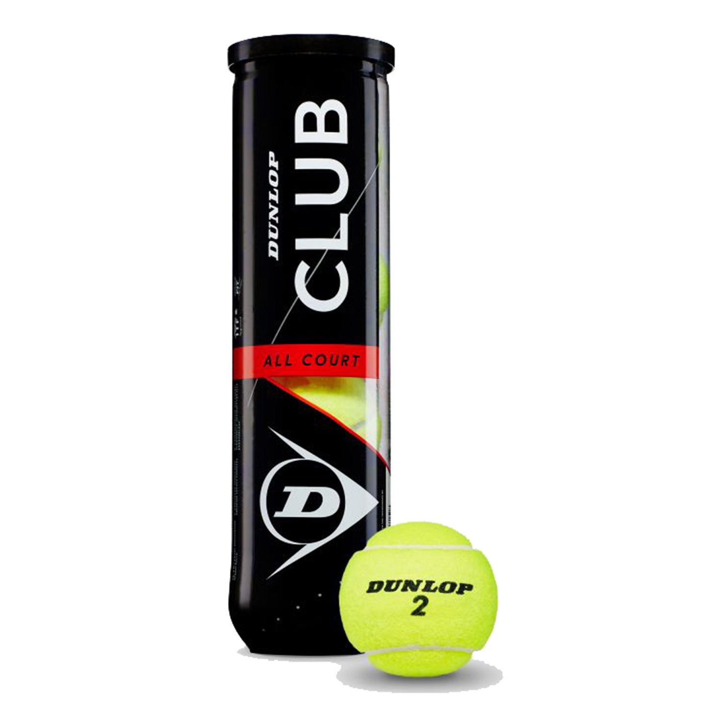 Dunlop Club All Court  Dåse med 4