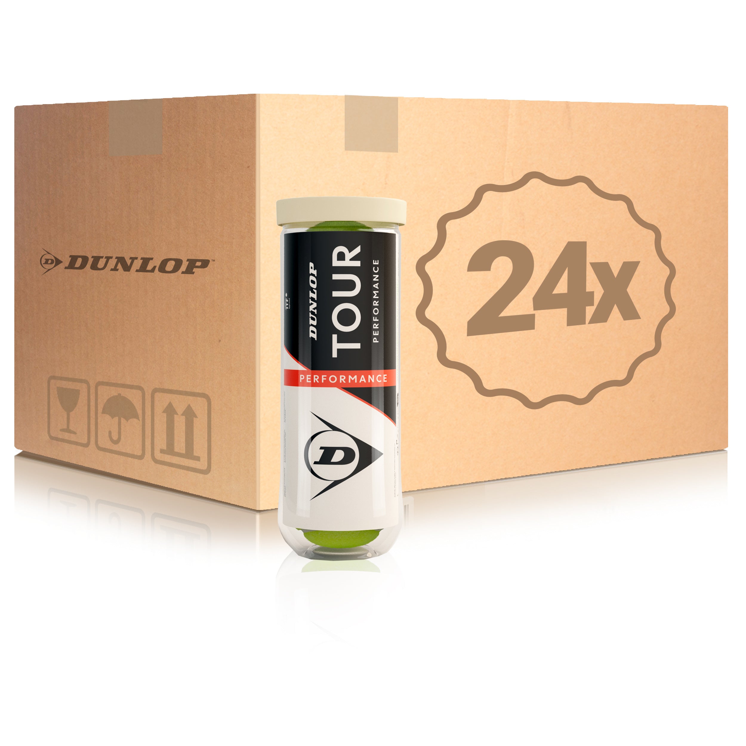 Dunlop 24x dåse med 3 Tour Performance