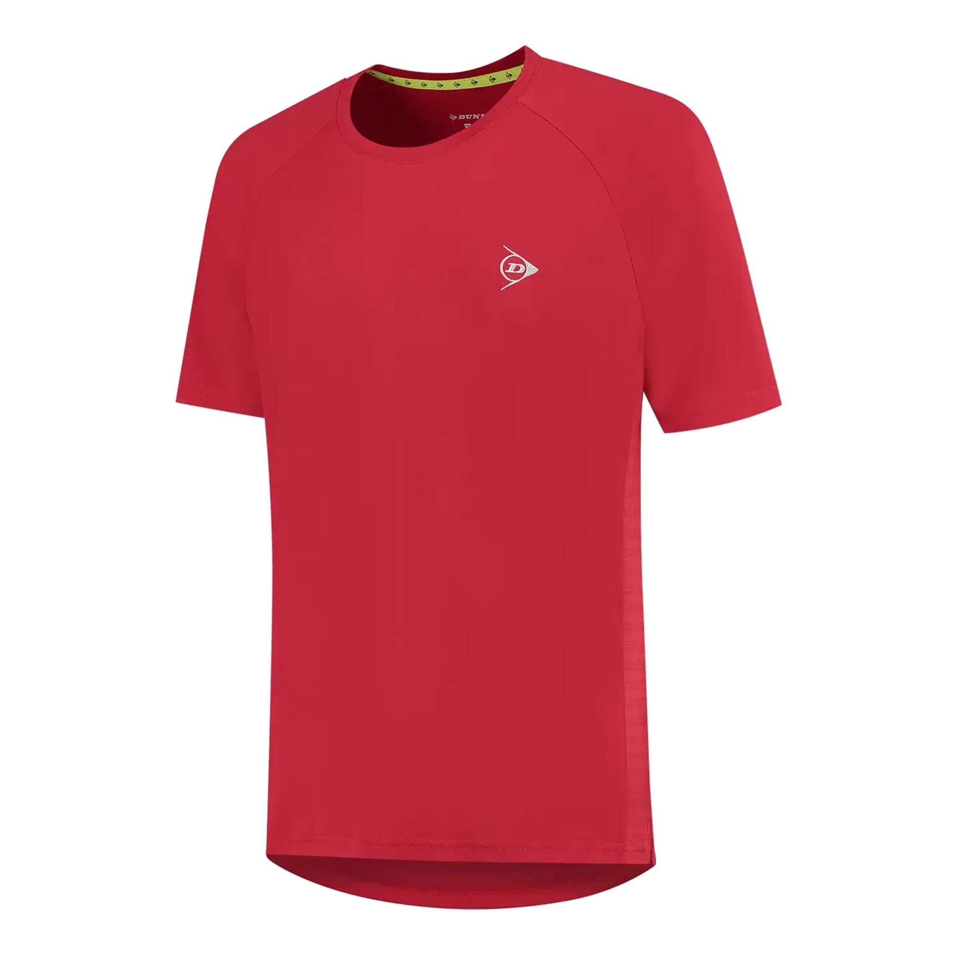 Dunlop Club Crew T-shirt Herrer-Rød