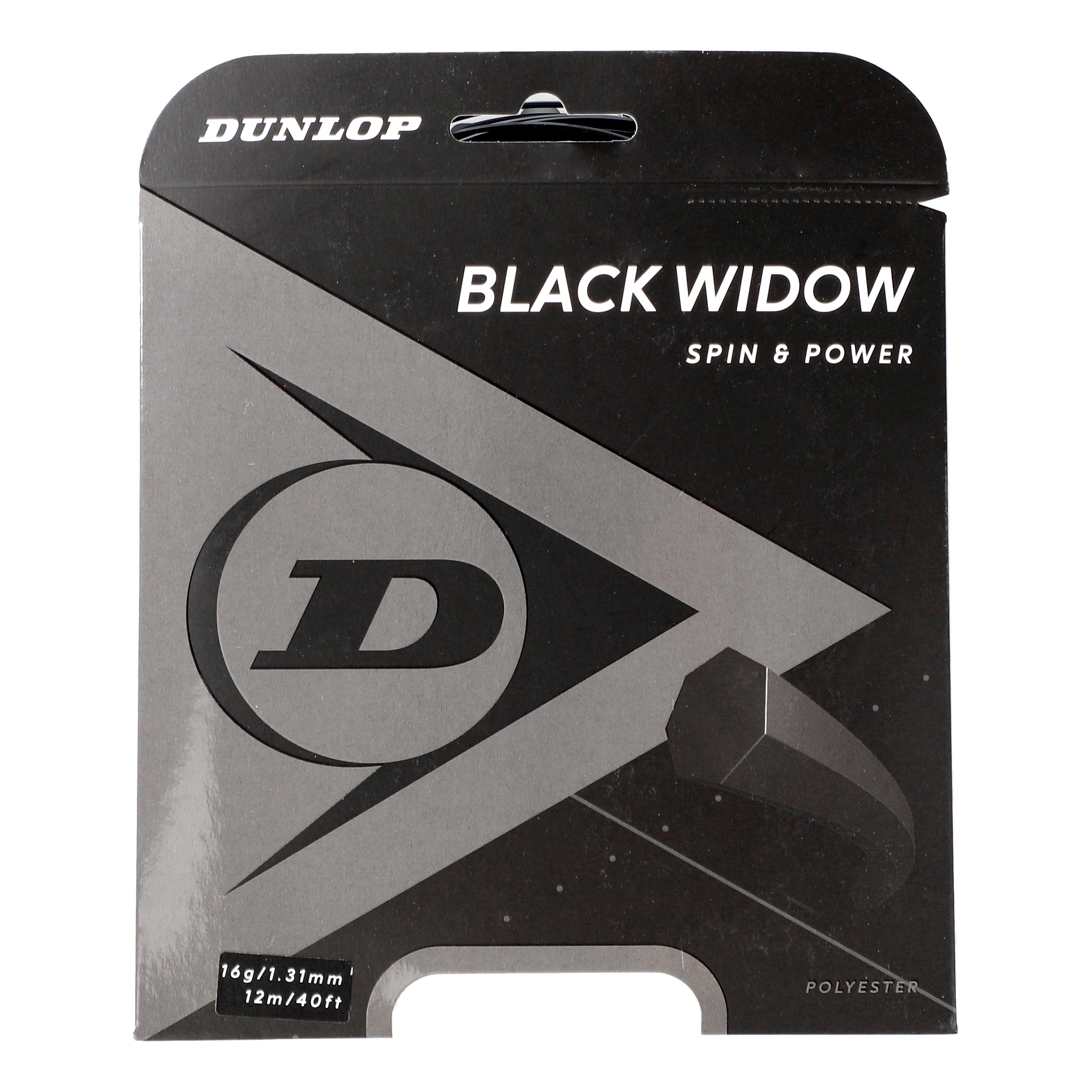 Dunlop Black Widow Strengesæt 12m-Sort