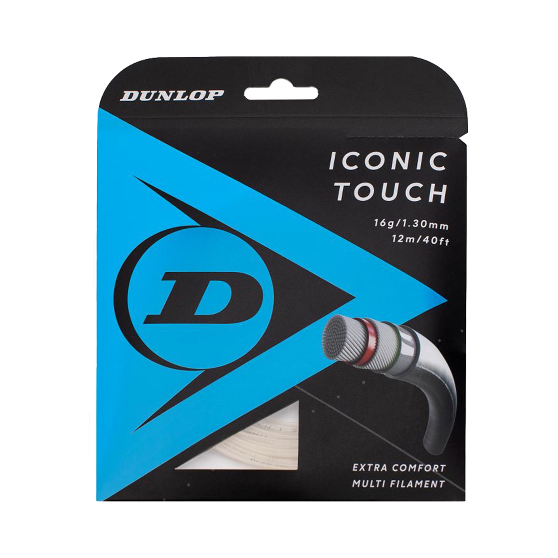 Dunlop Iconic Touch Strengesæt 12m - naturfarvet