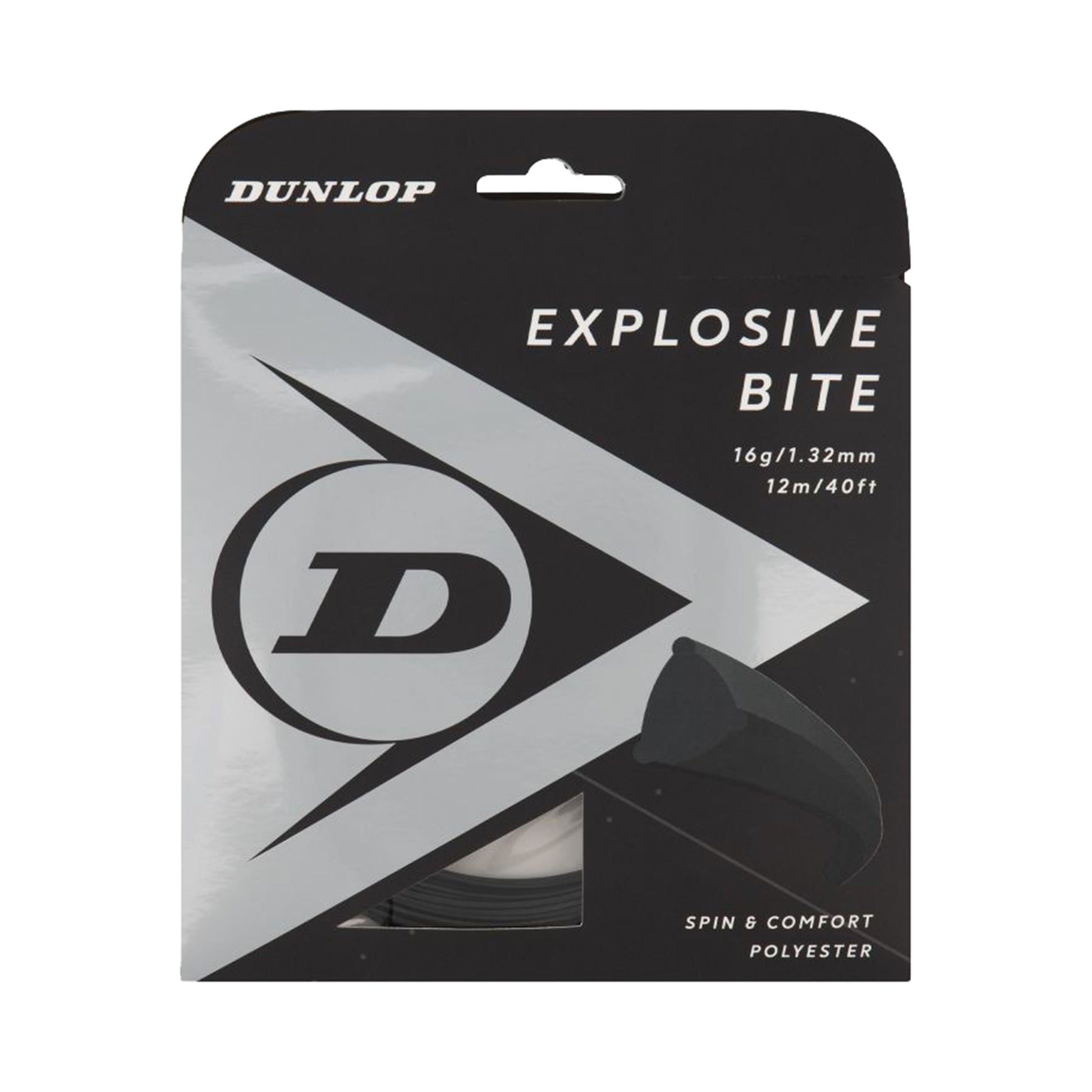 Dunlop Explosive Bite Strengesæt 12m - sort