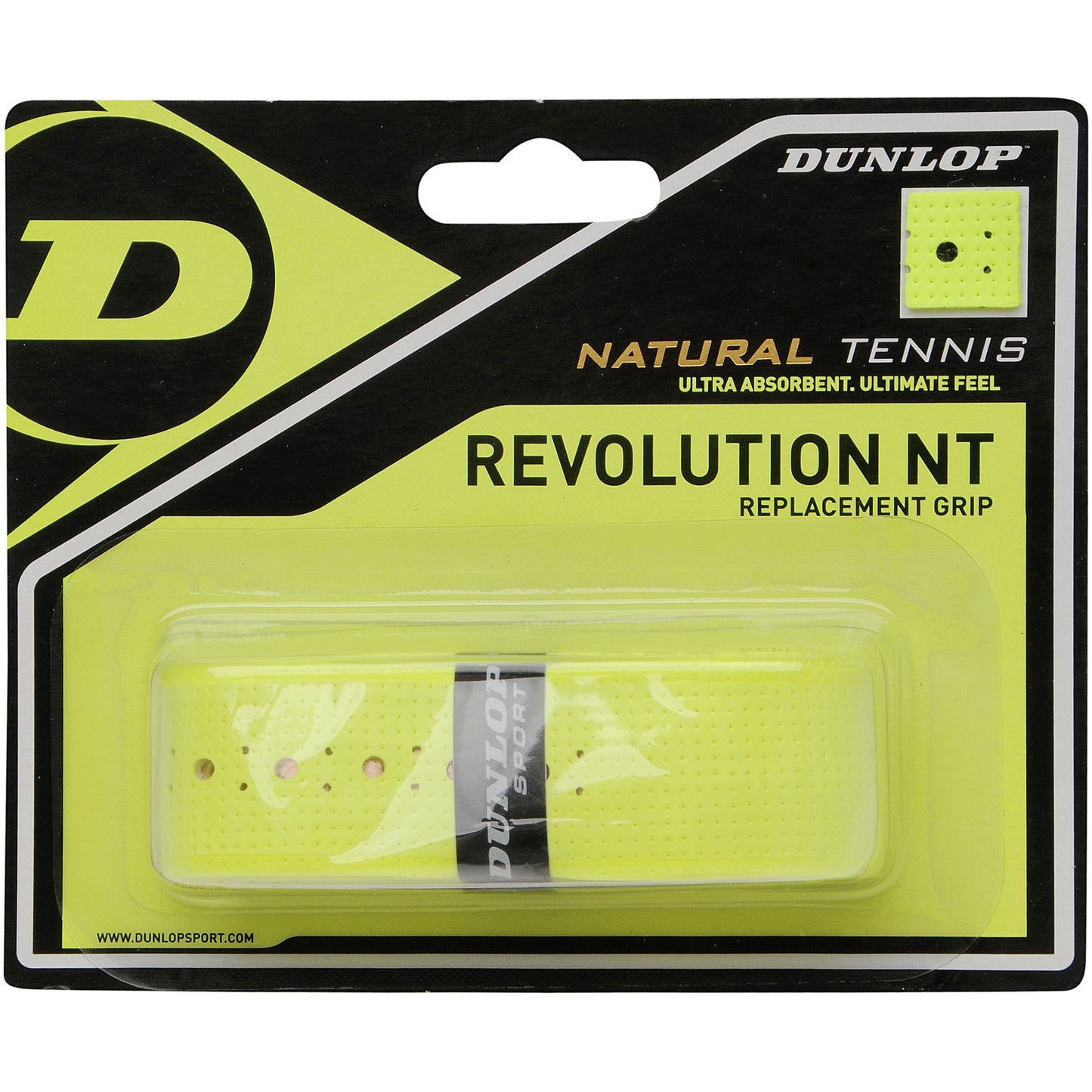 Dunlop Revolution NT Replacement Grip Pakke med 1-gul