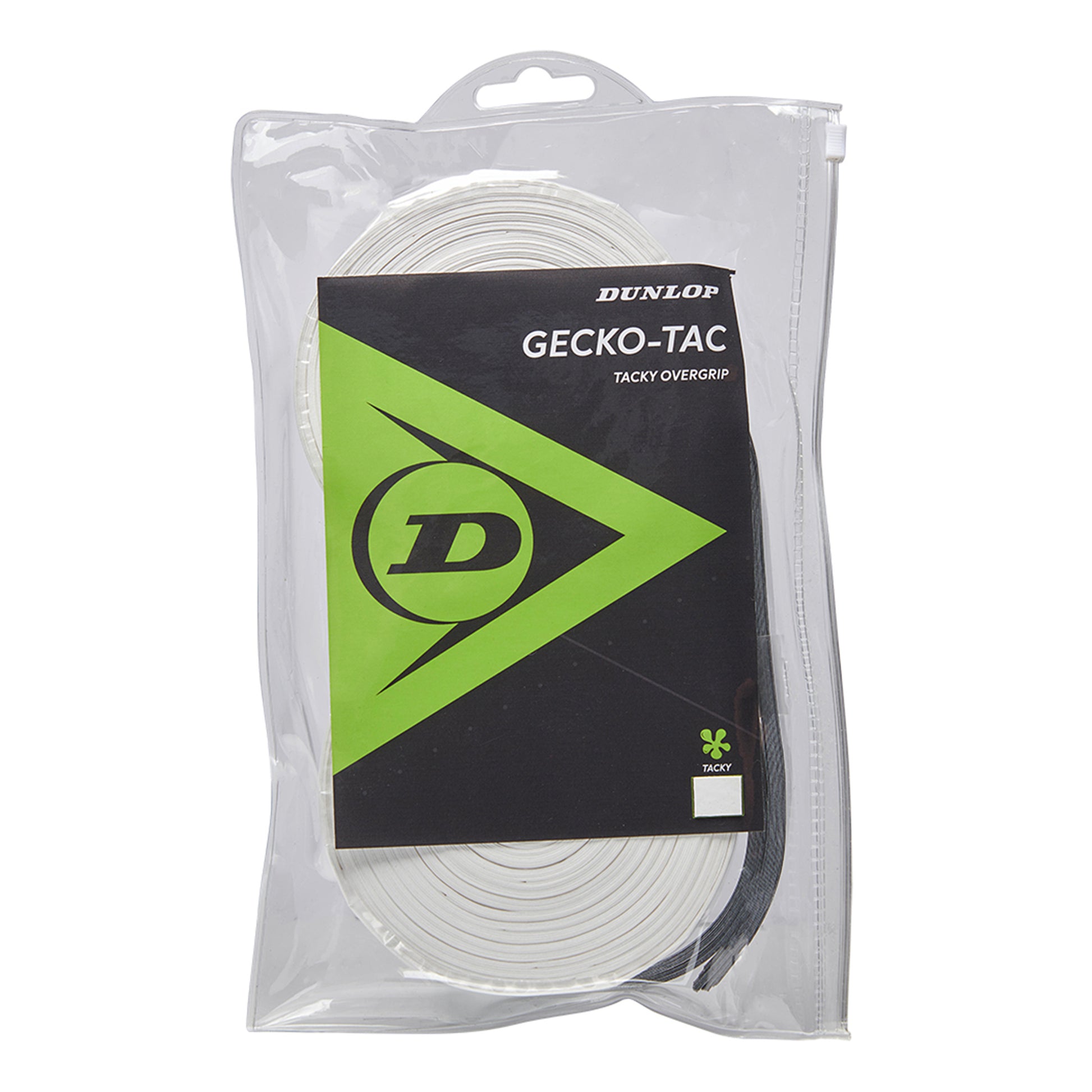 Dunlop Gecko-Tac Pakke Med 30-Hvid
