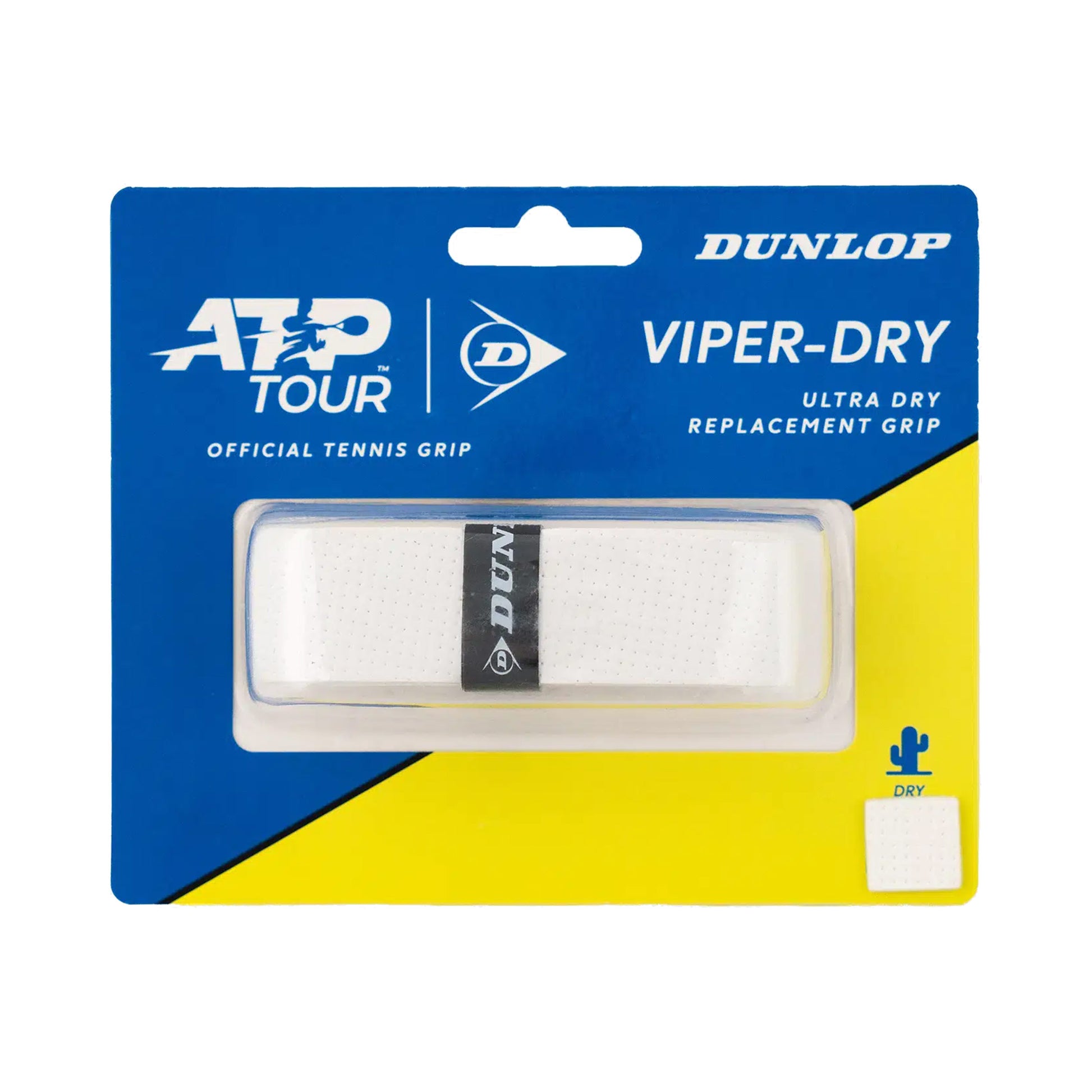 Dunlop ATP Viperdry Replacement Grip Pakke med 1 - hvid