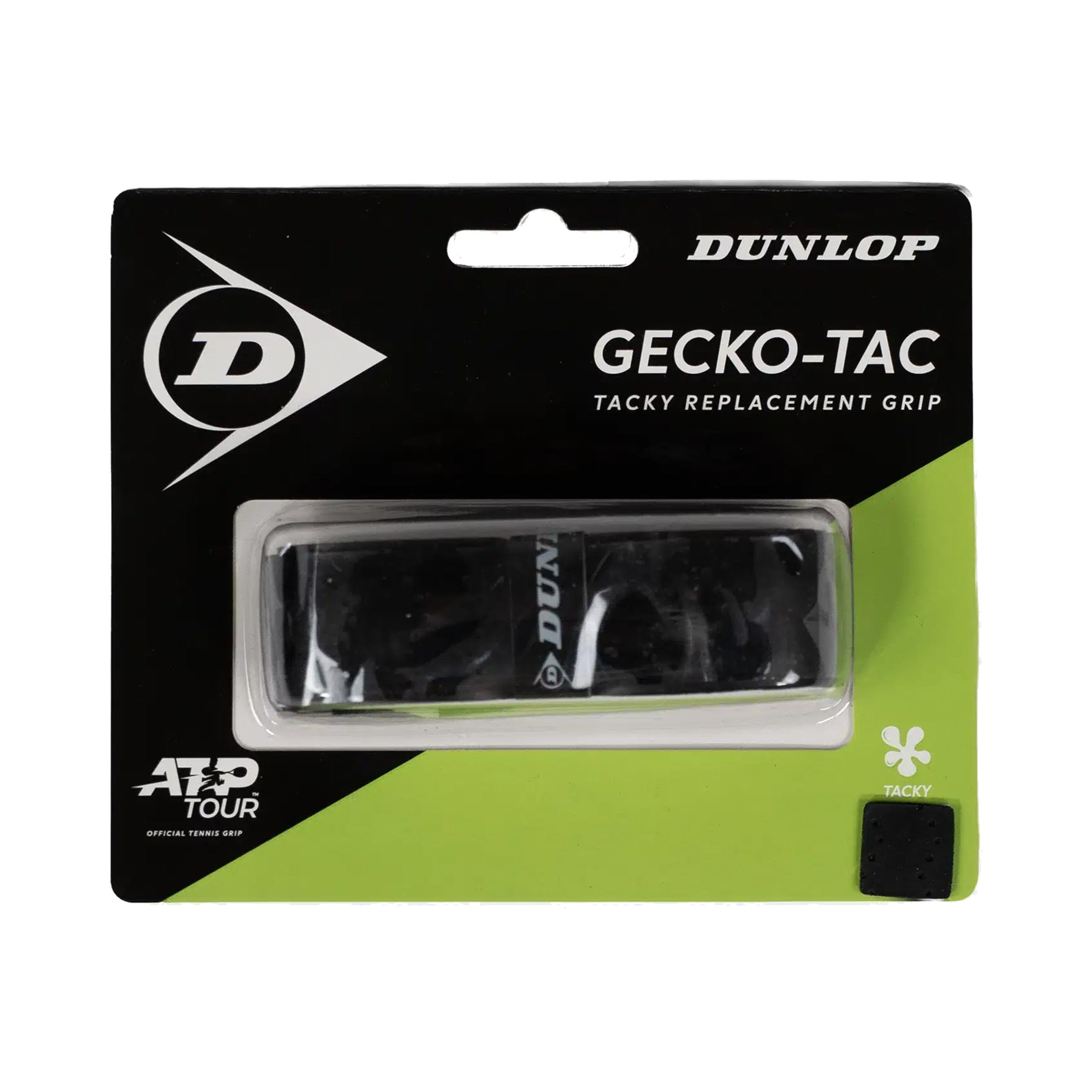 Dunlop Gecko-Tac Replacement Grip Pakke med 1 - sort