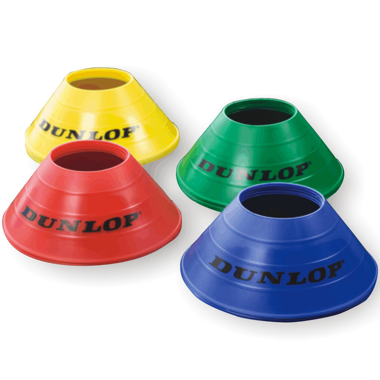 Dunlop Set Markeringskegle Pakke Med 20-Gul,Blå