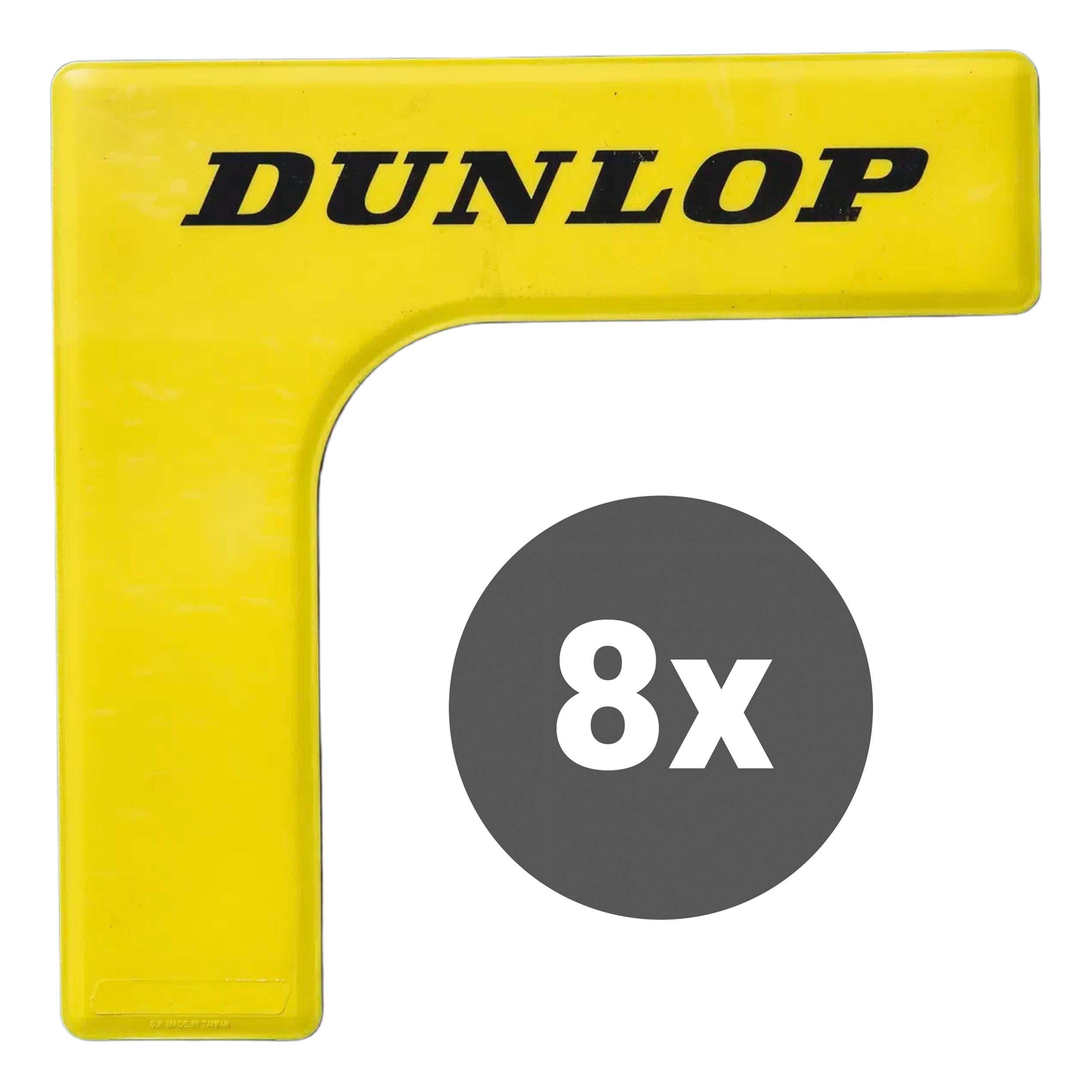 Dunlop Markeringshjørne Pakke Med 8-Gul