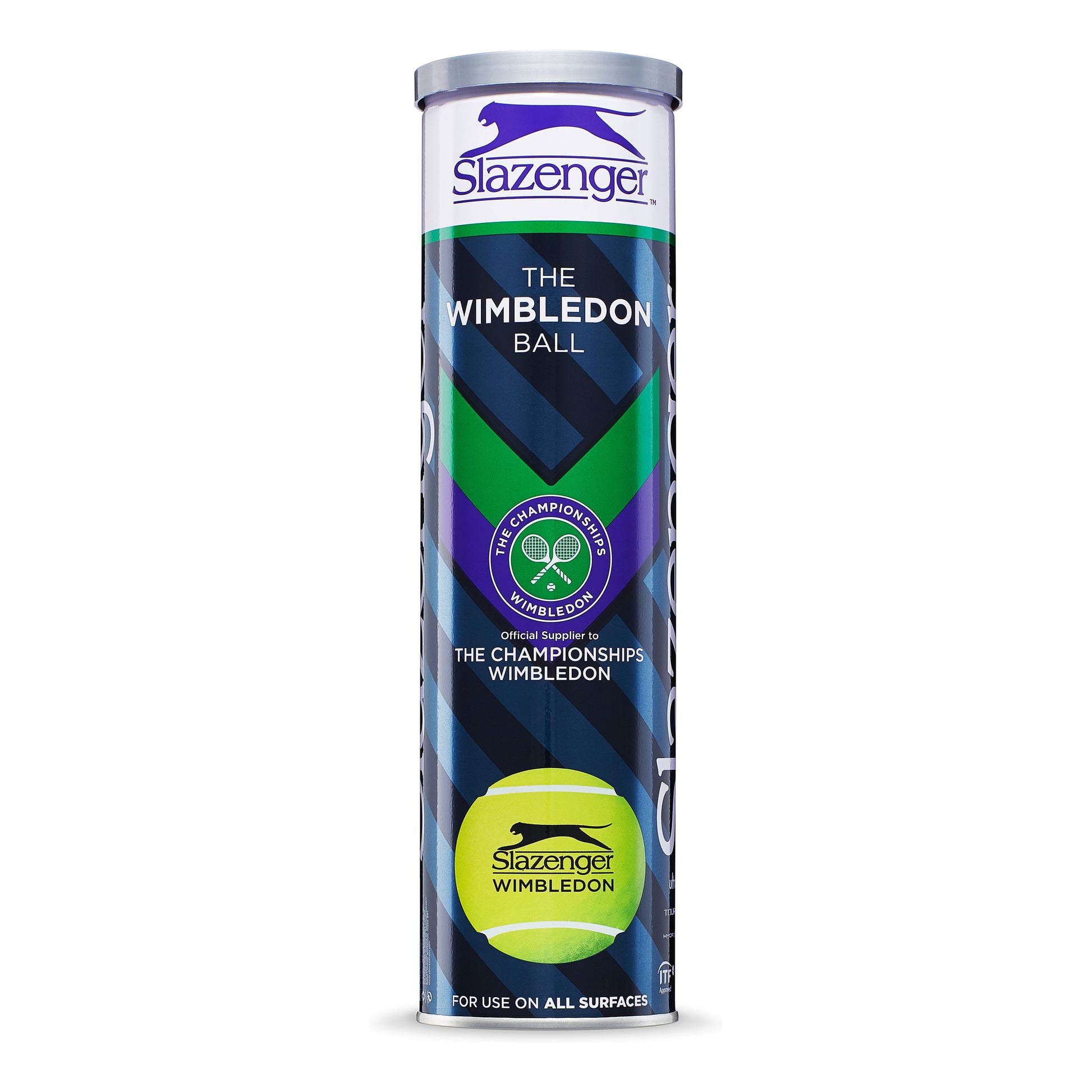 Slazenger Wimbledon Dåse med 4