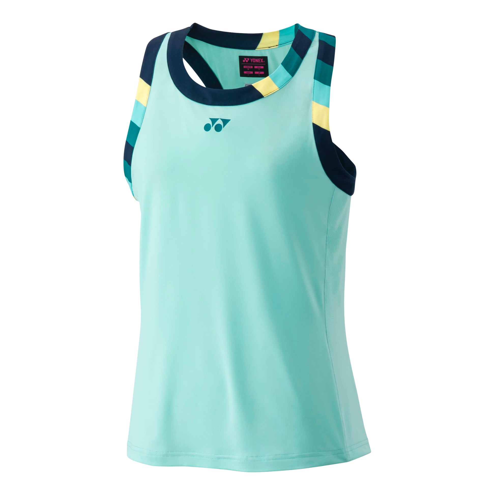 Yonex Tanktop Damer-Turkis,Flerfarvet