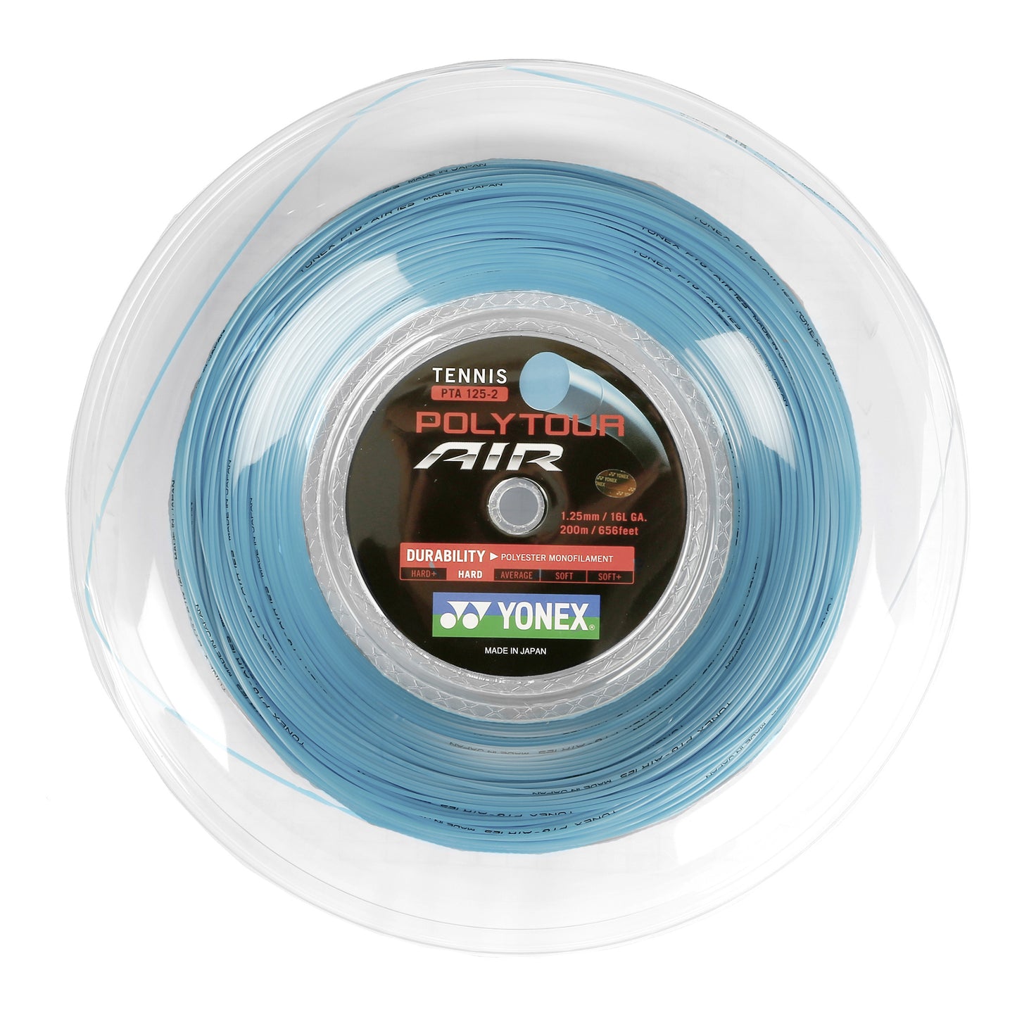 Yonex Poly Tour Air Strenge, rulle 200m - blå