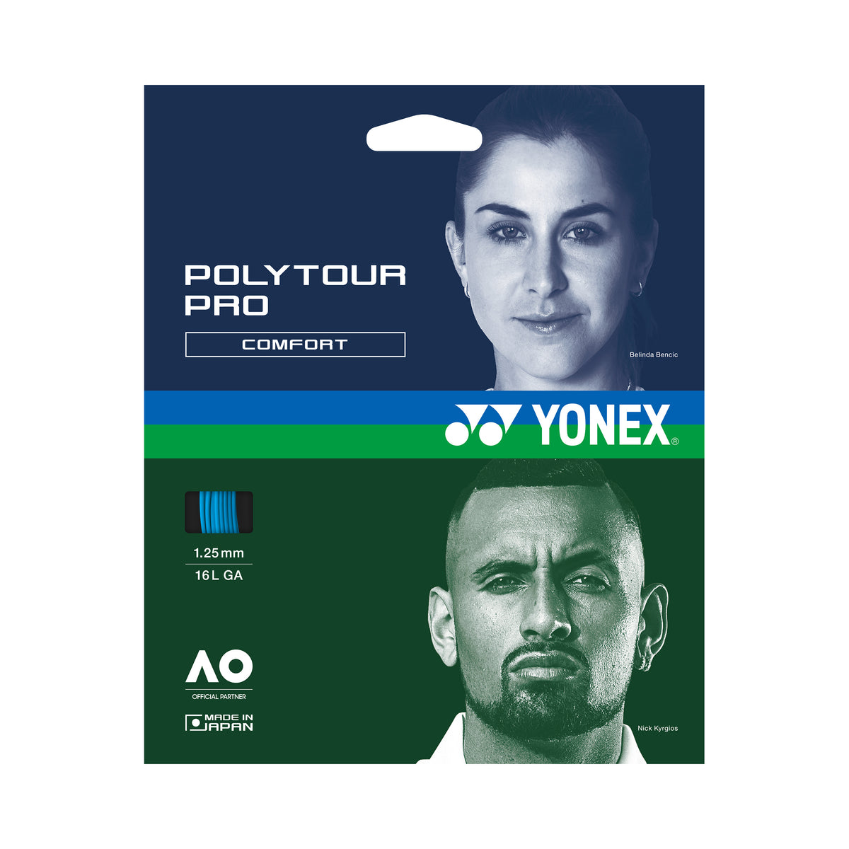 Yonex Poly Tour Pro Strengesæt 12m - blå