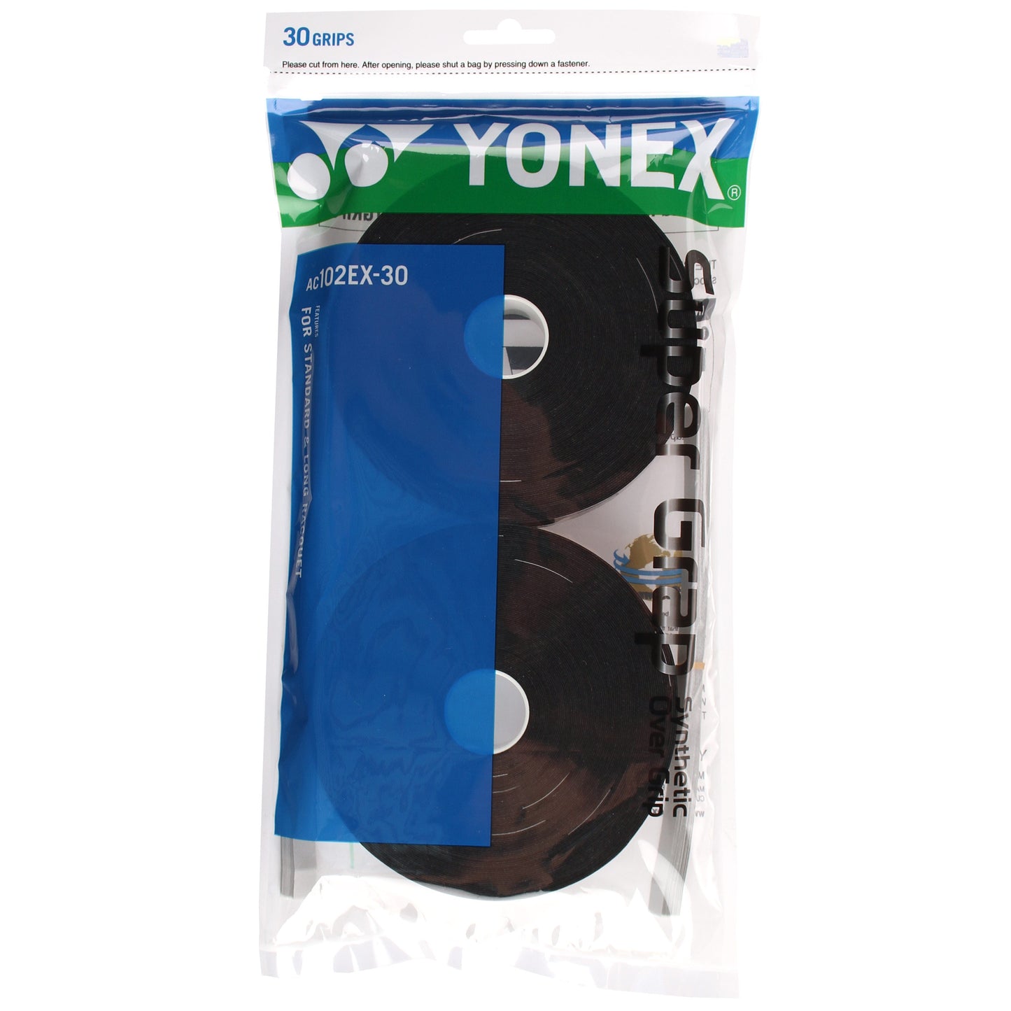 Yonex Super Grap Pakke Med 30-Sort